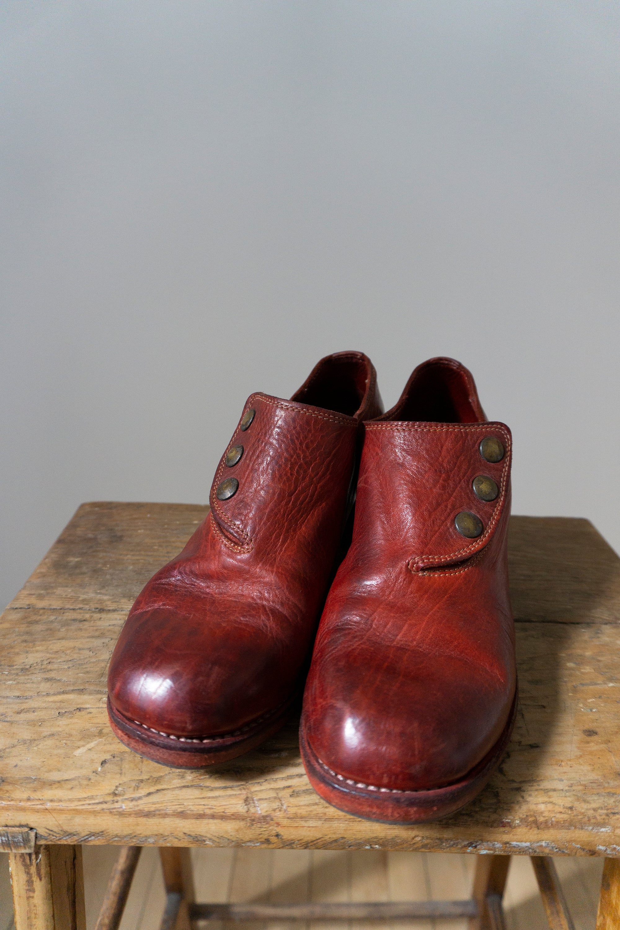 Guidi Red Shoes 39 (US 8)