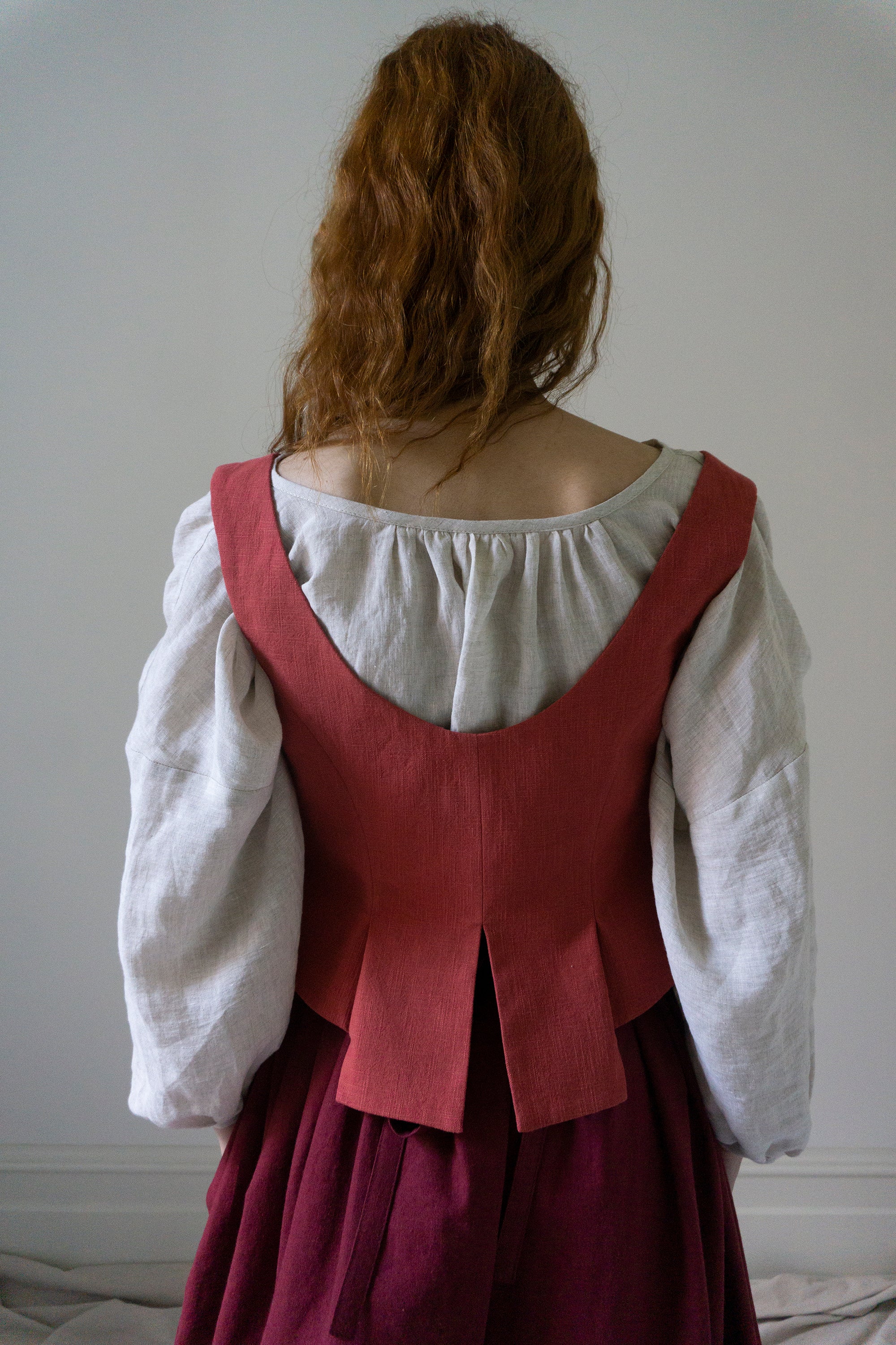 Hawthorne Bodice - Cerise