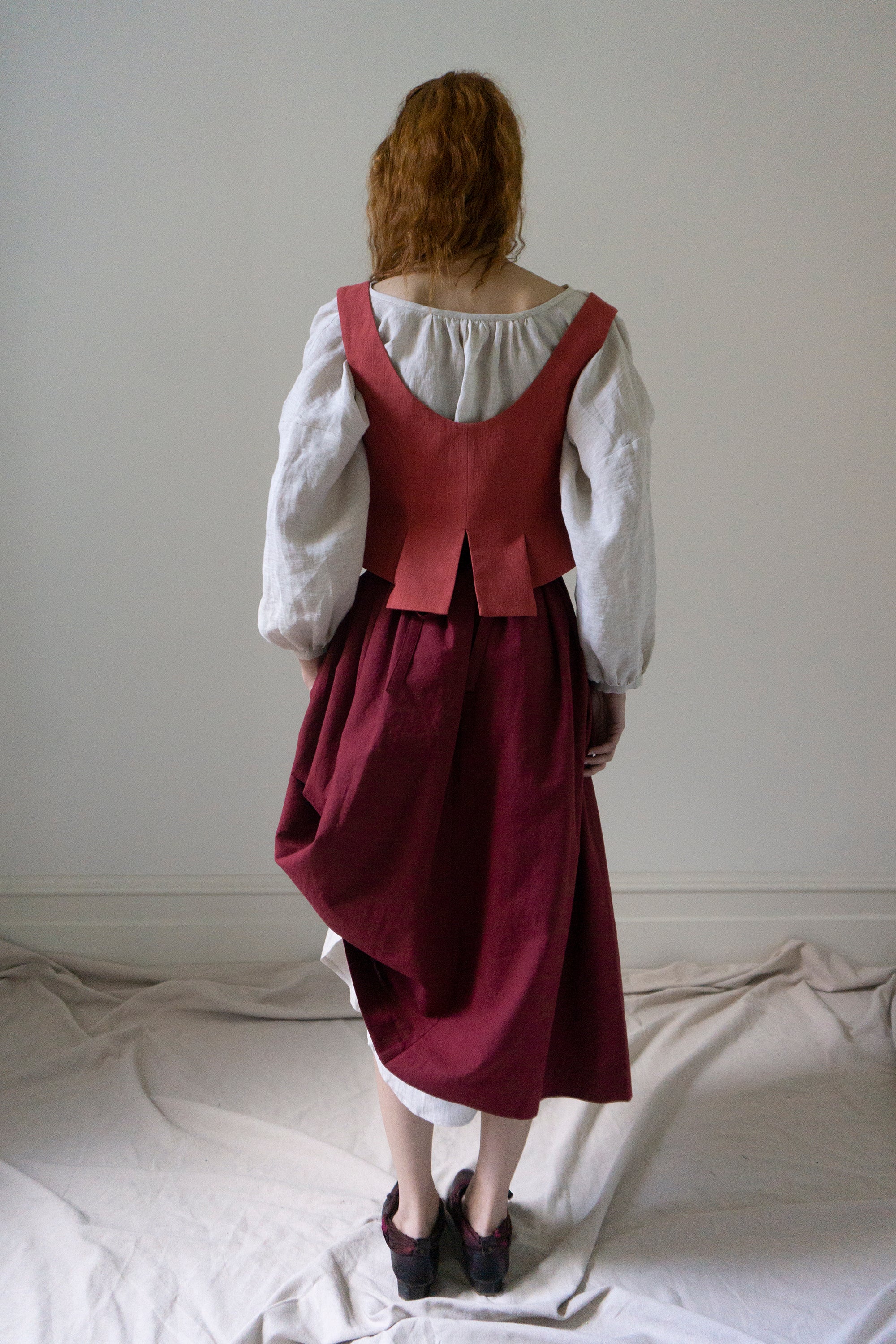Hawthorne Bodice - Cerise