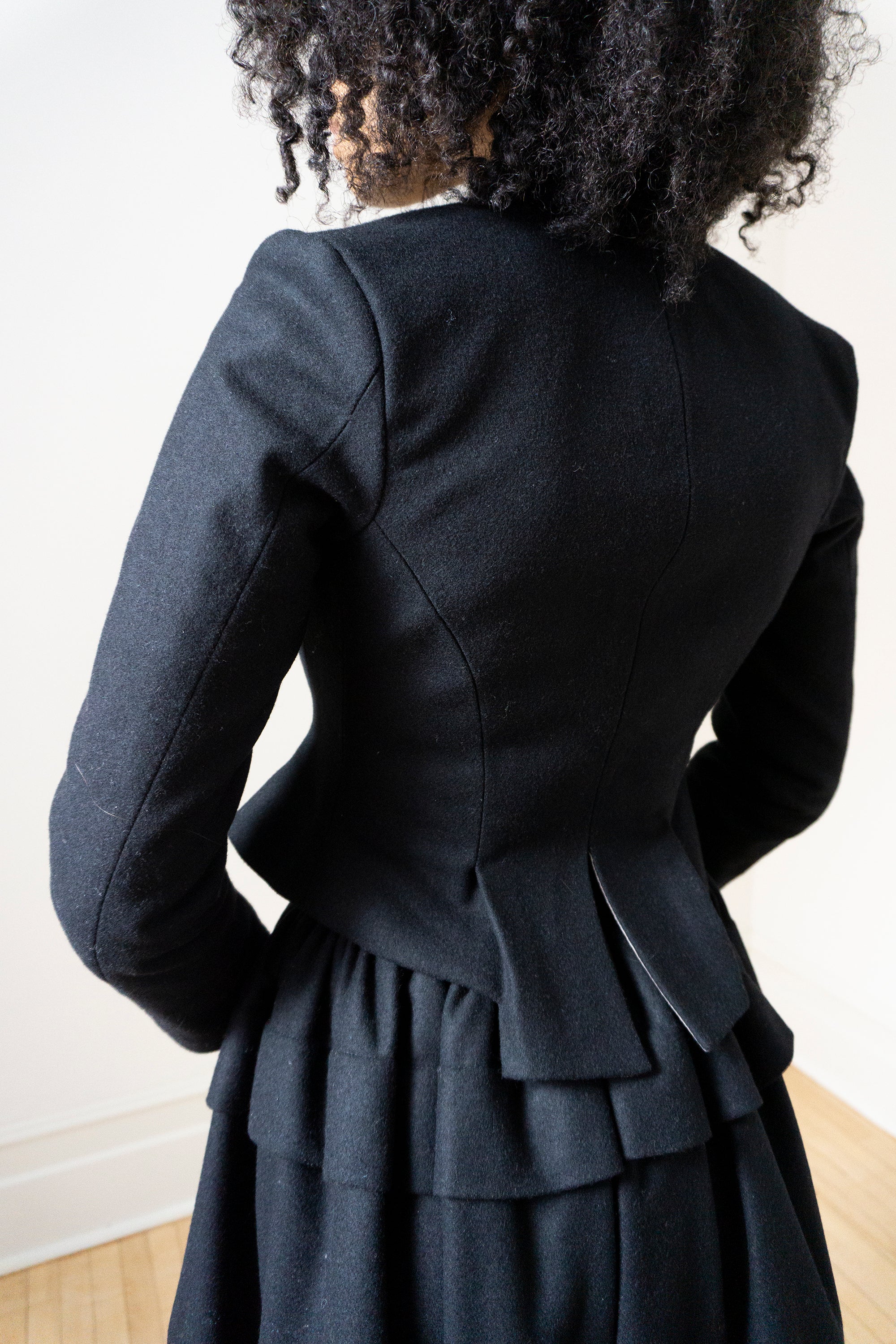 Hawthorne Jacket - Black Wool