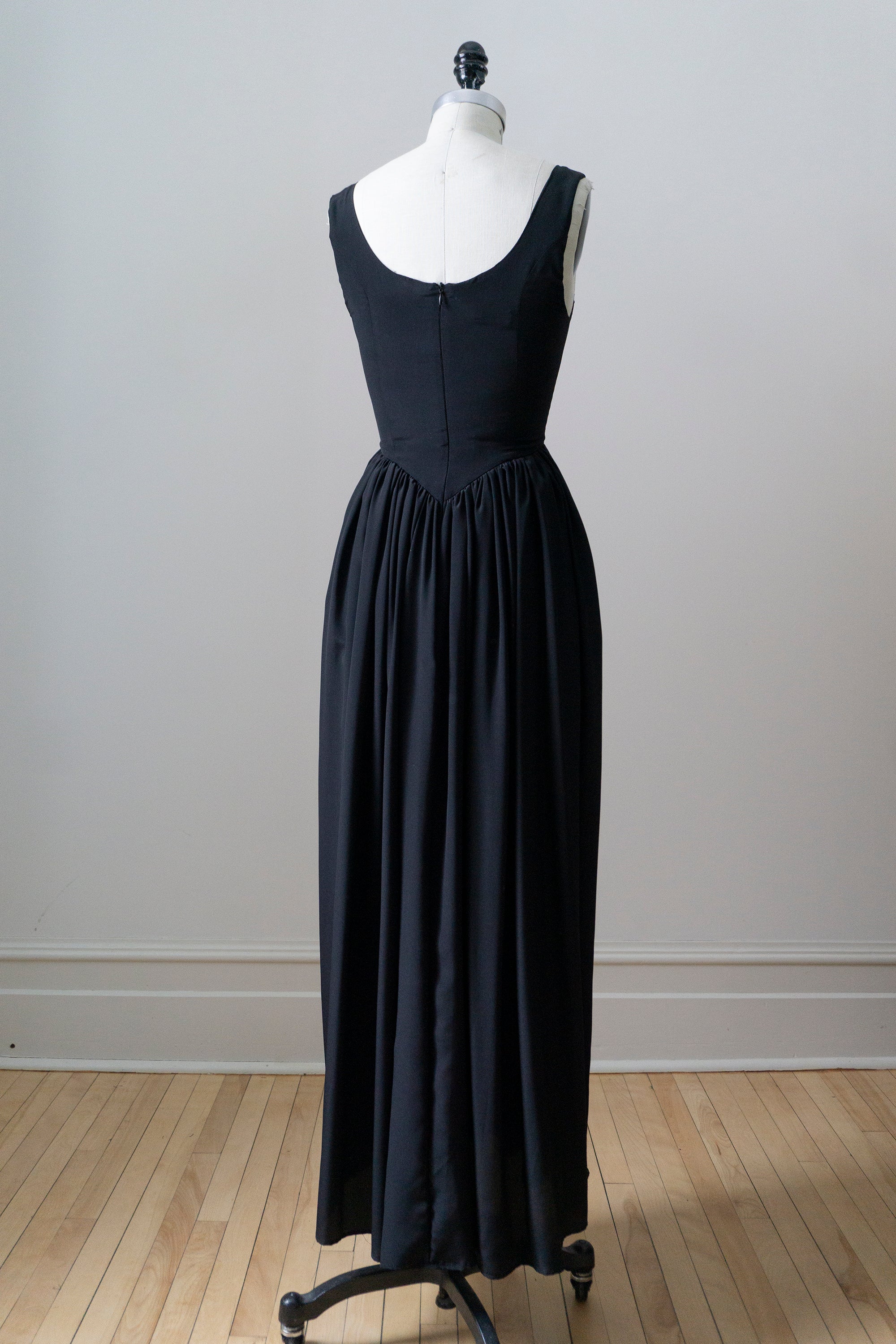 Hemlock Dress Black Silk Crepe (SIXE XS)