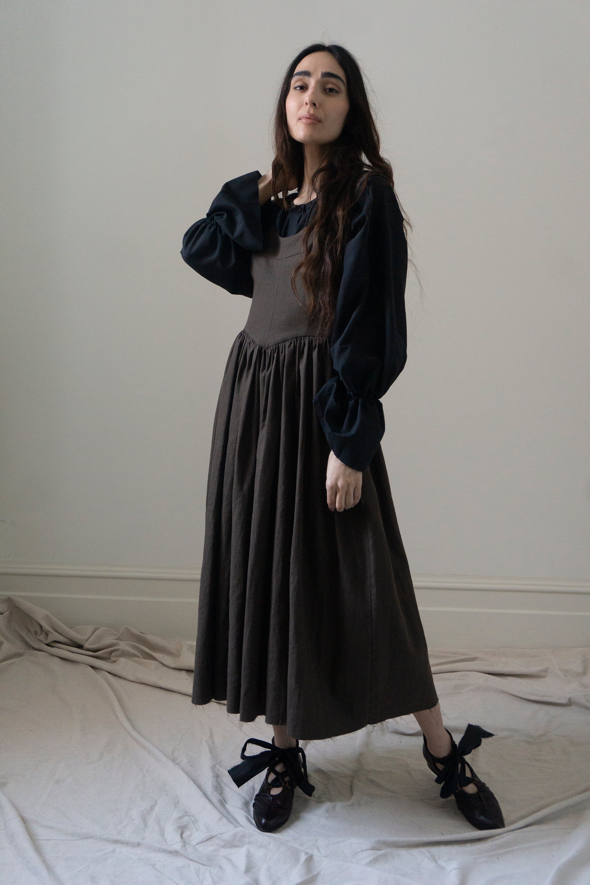 Hemlock Dress - Brown