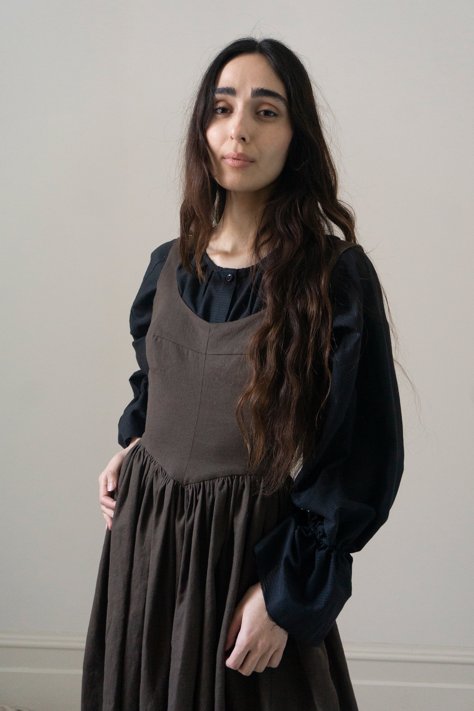 Hemlock Dress - Brown