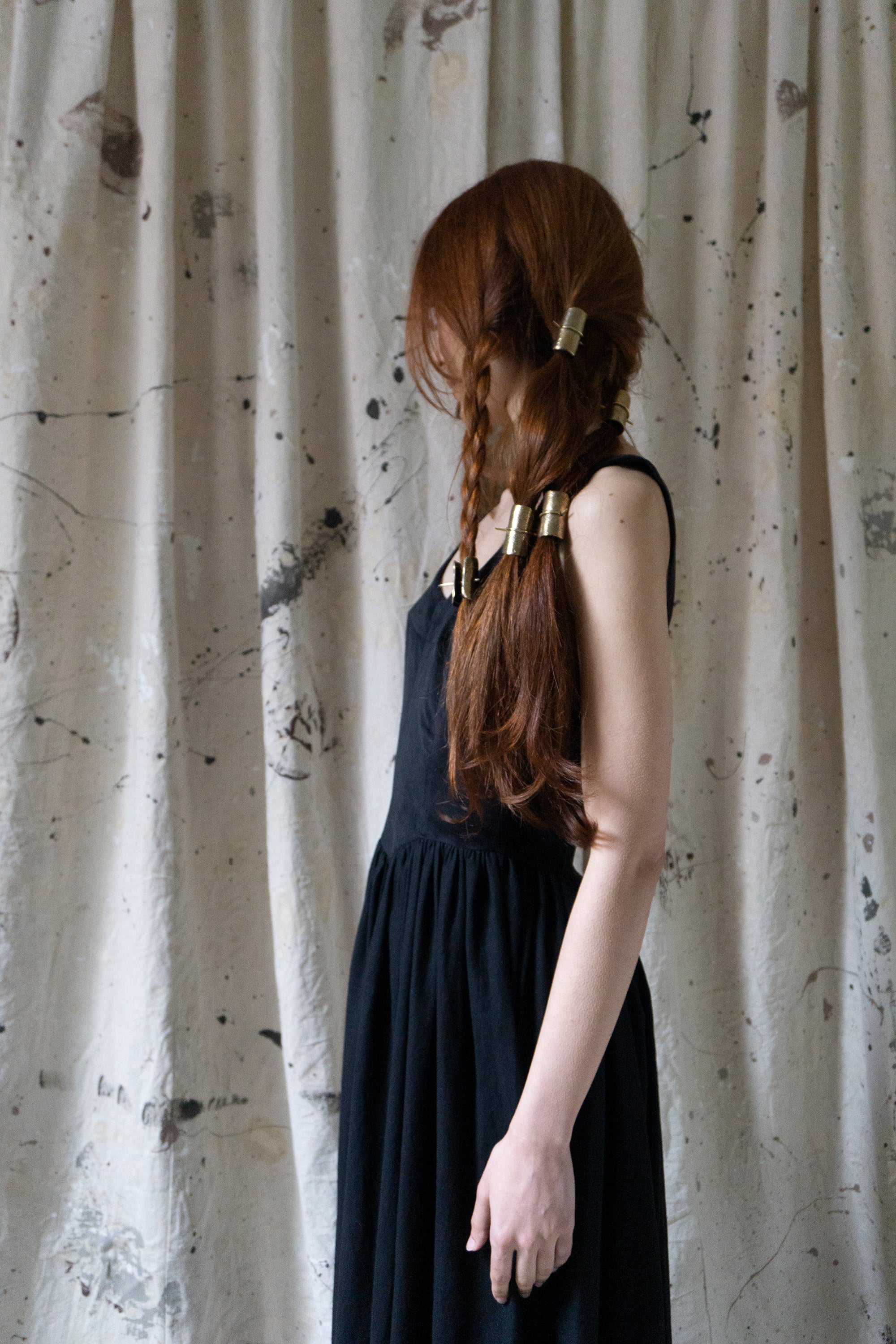 Hemlock Dress - Black Velvet