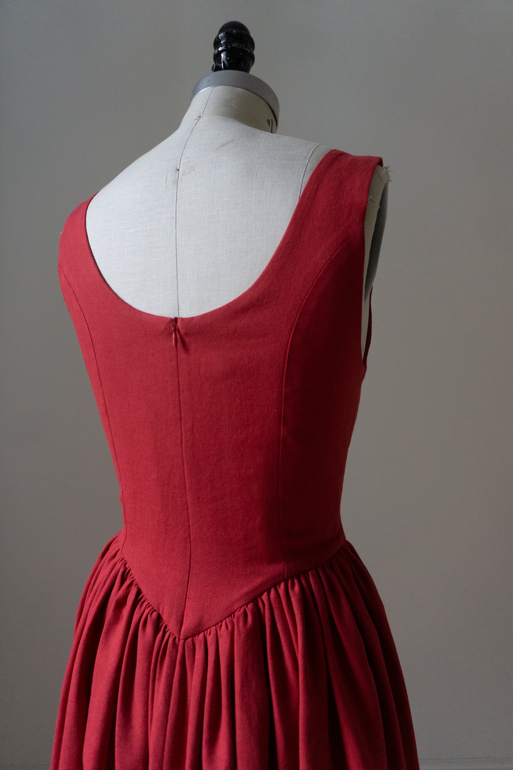 Hemlock Dress - Bright Red