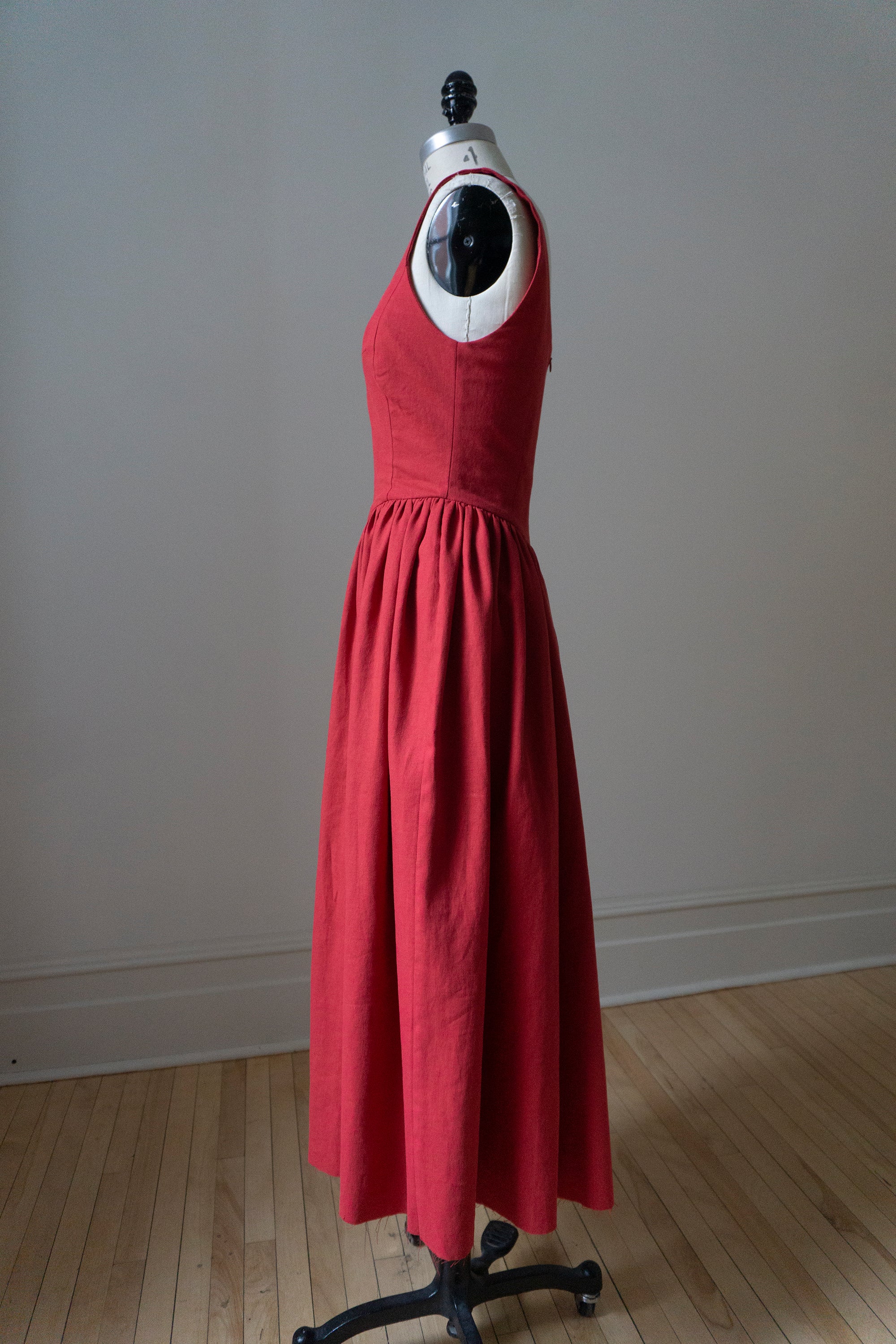 Hemlock Dress - Bright Red
