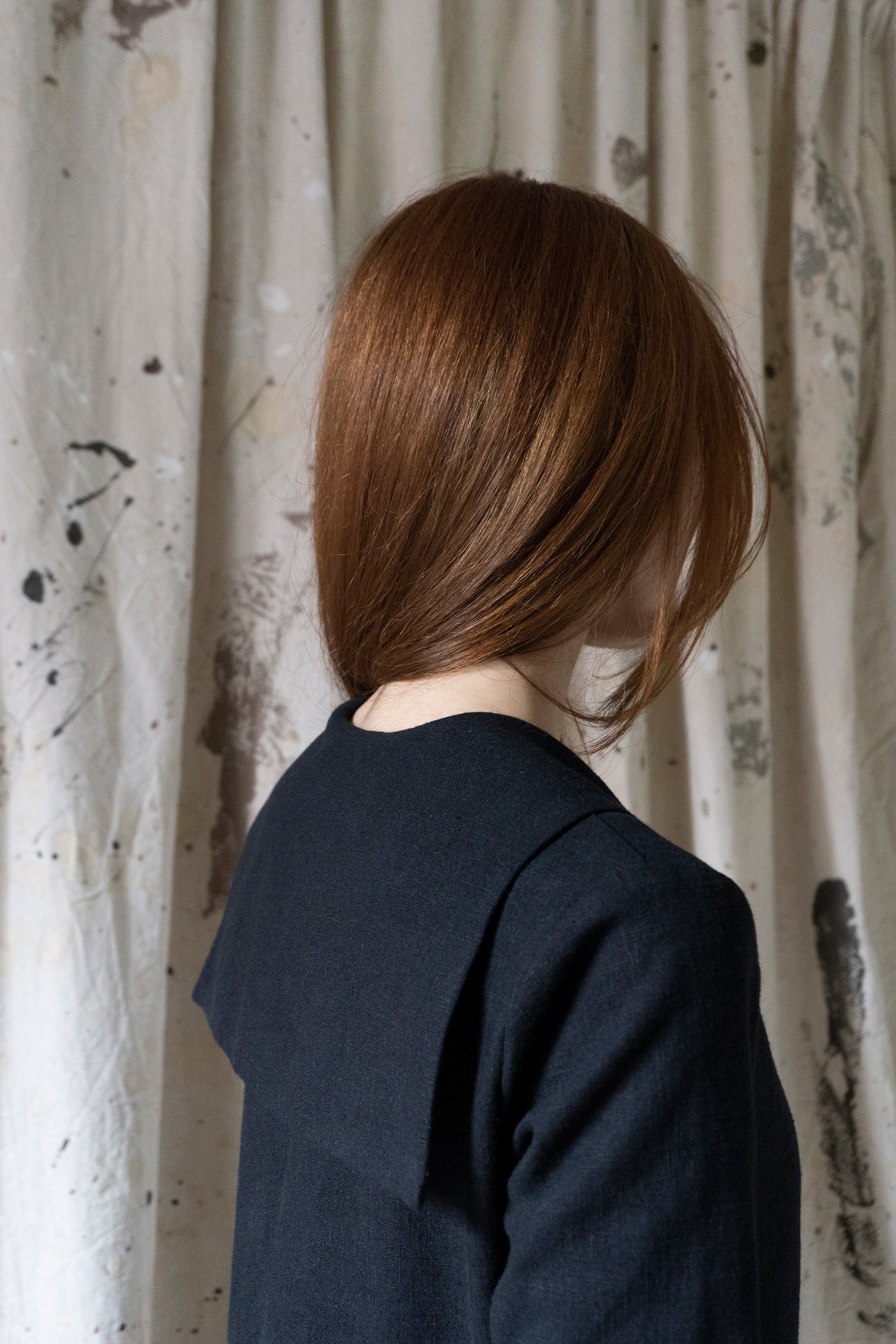 Mara Linen Dress - Black