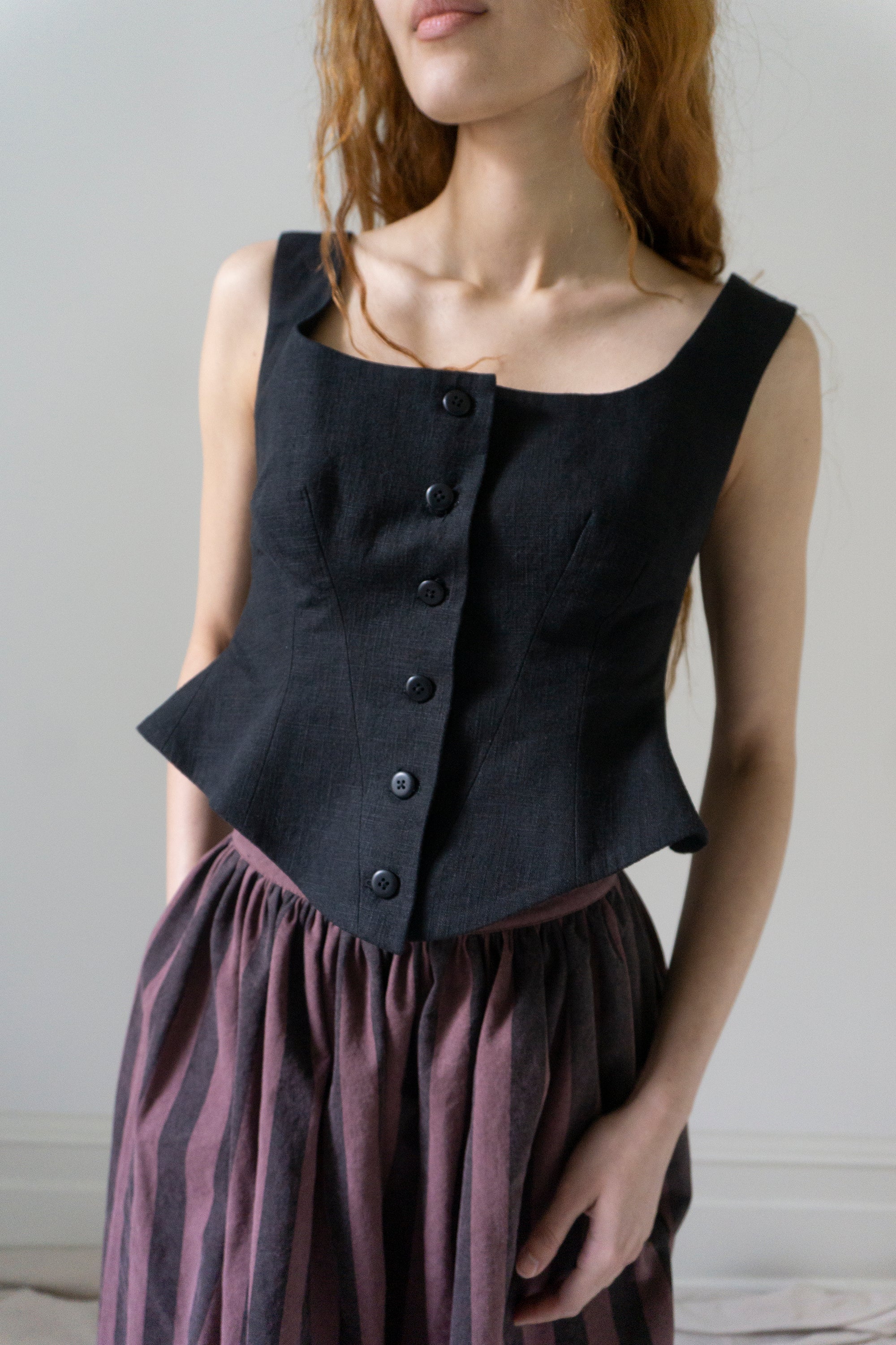 Hawthorne Bodice - Black