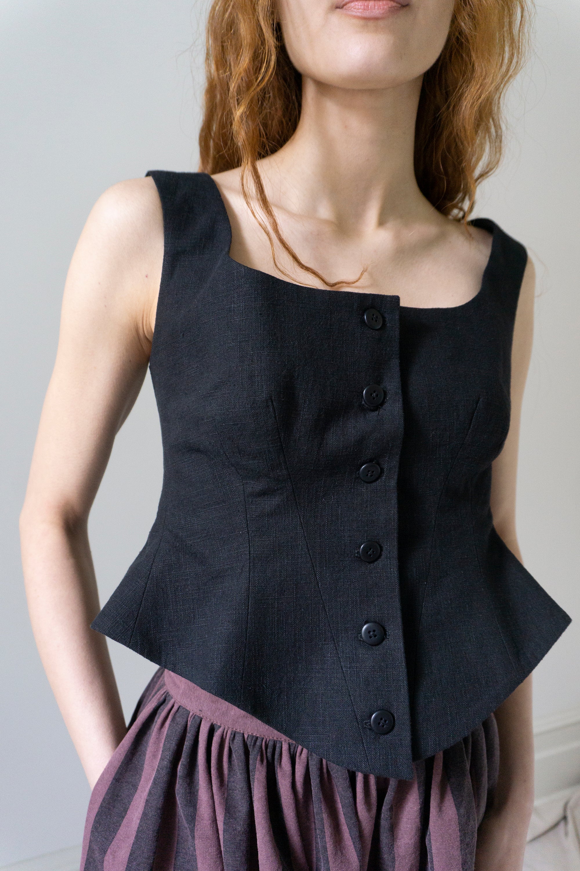 Hawthorne Bodice - Black