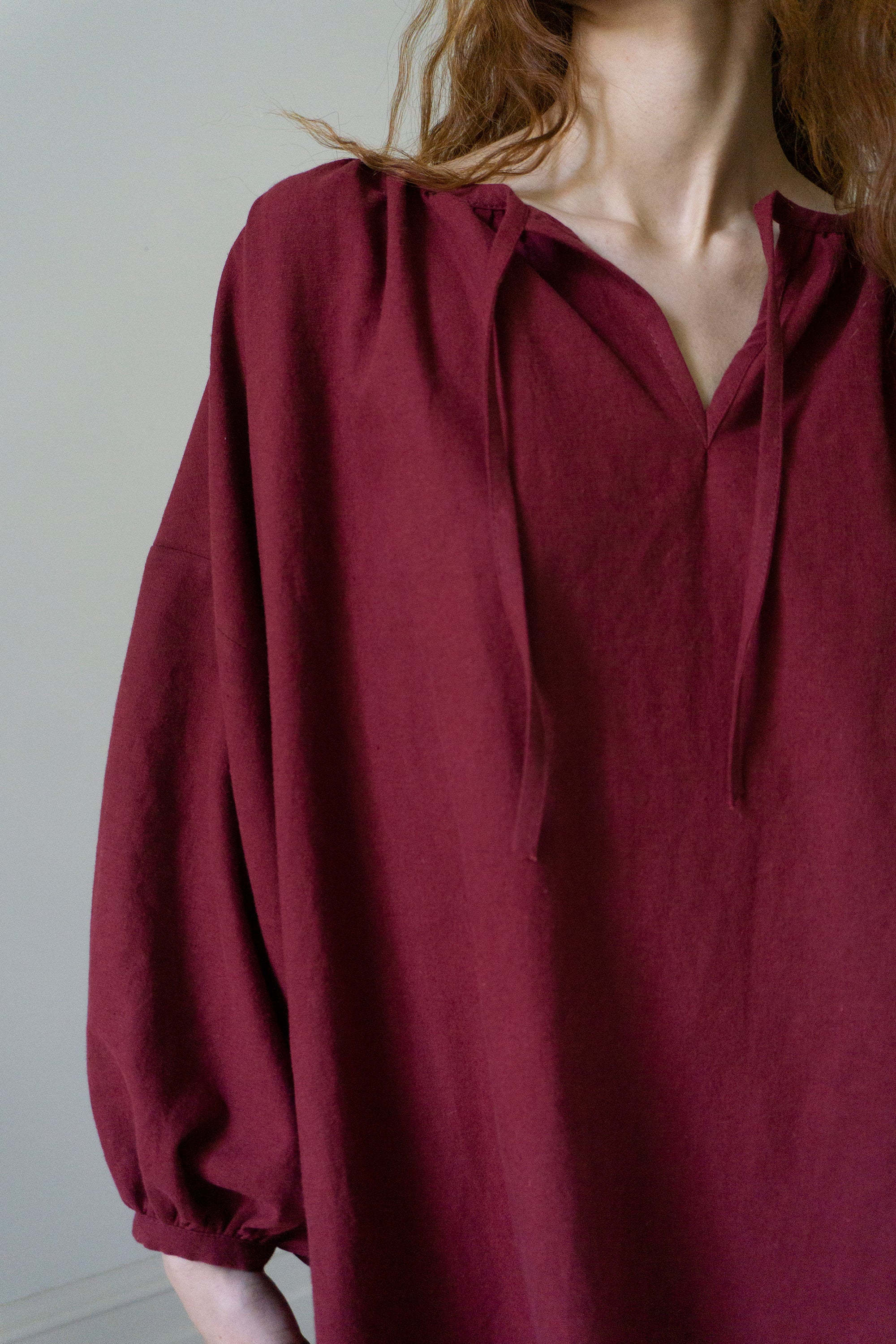 Orion Dress - Dark Red