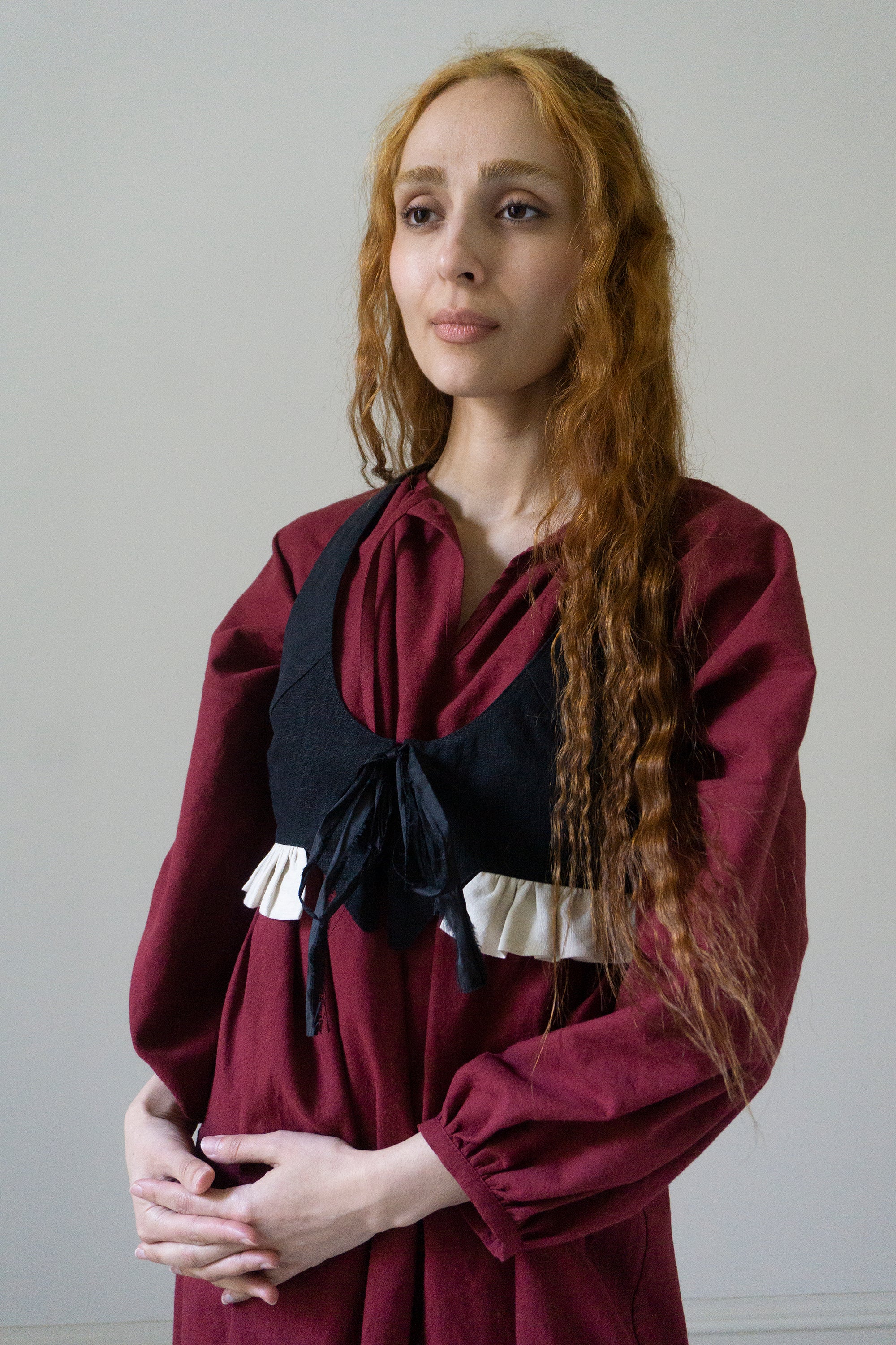 Orion Dress - Dark Red
