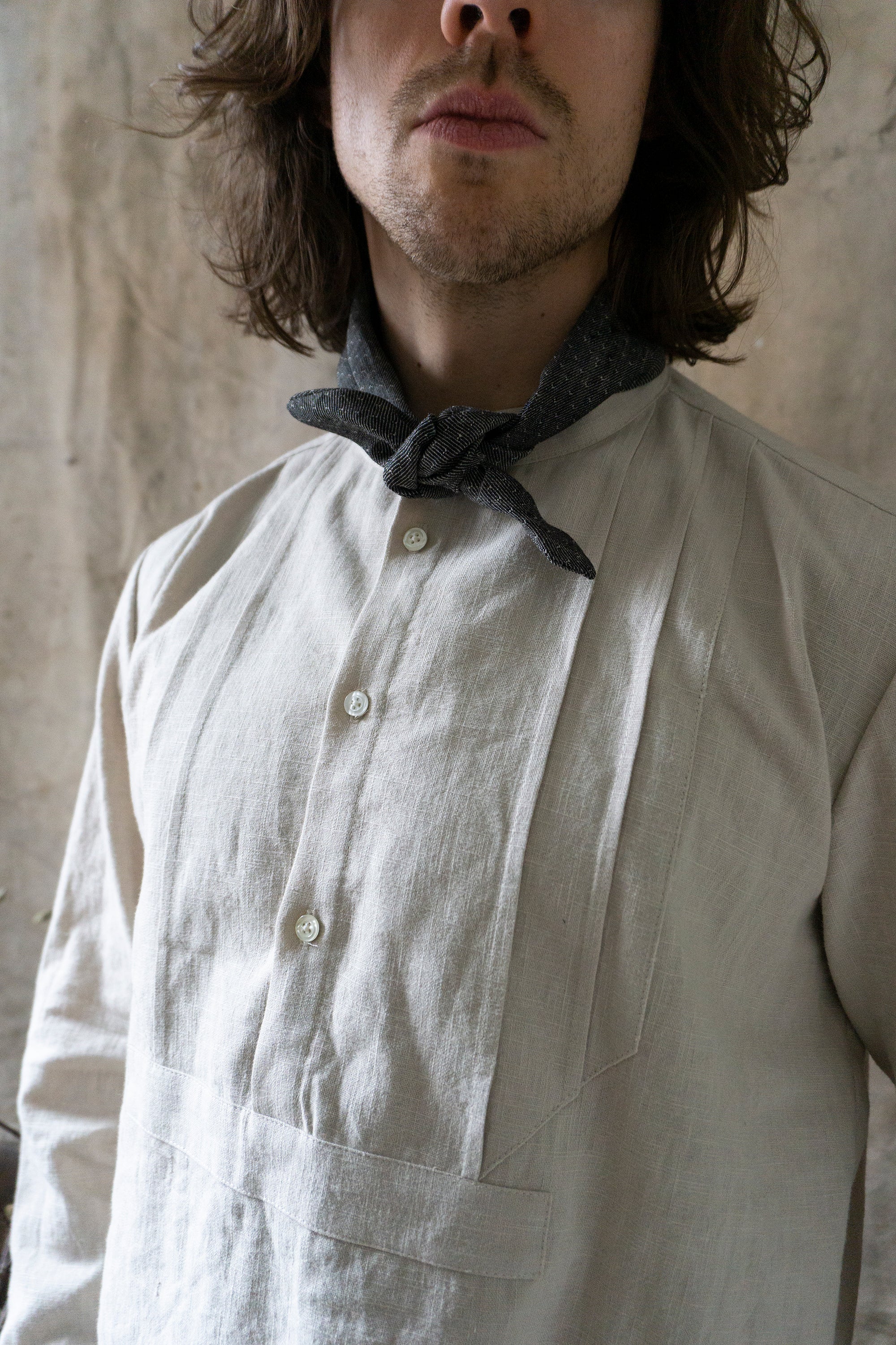 Auden Linen Shirt - Chalk