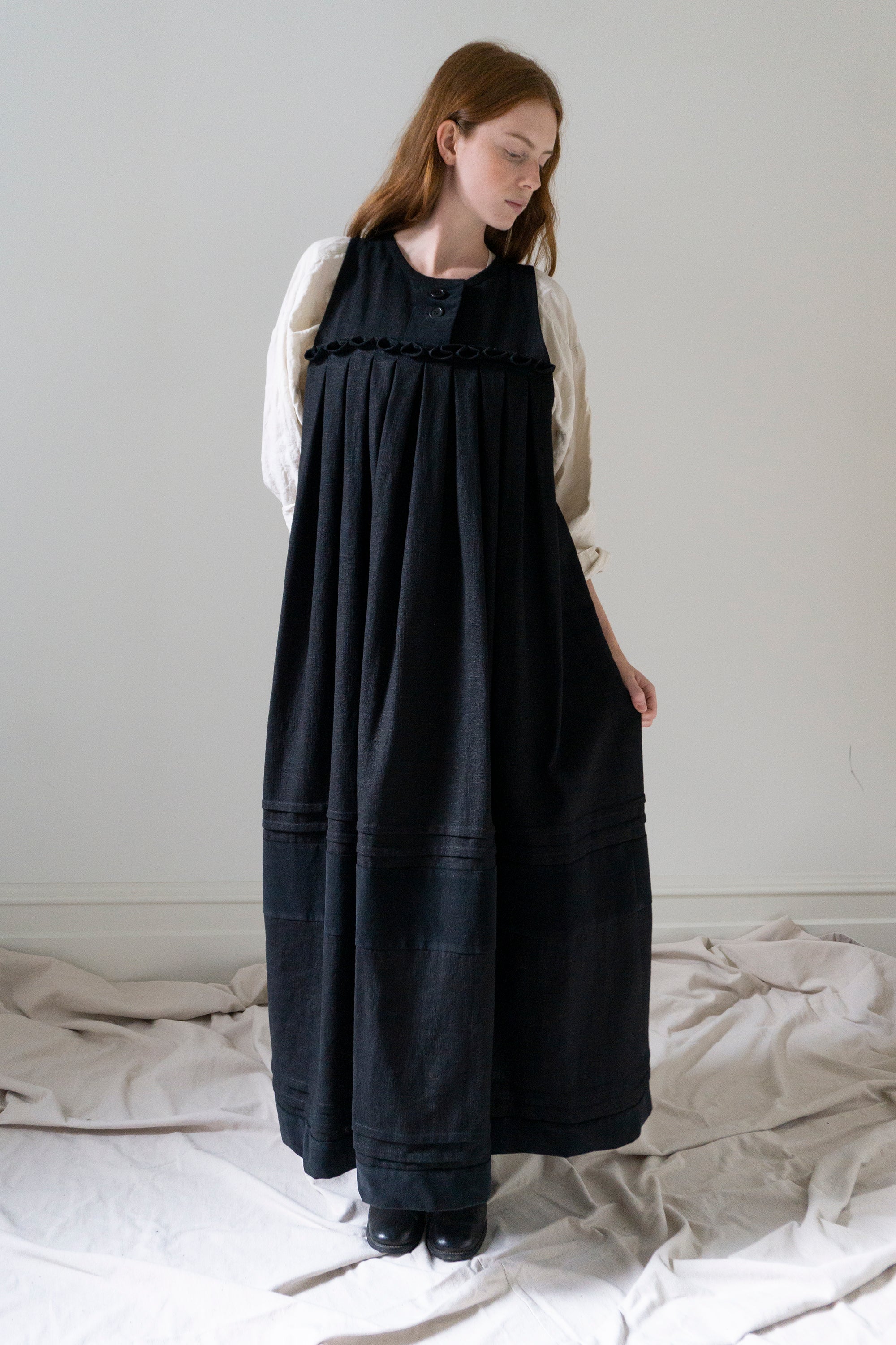 Nadja Dress - Black (SIZE S/M)