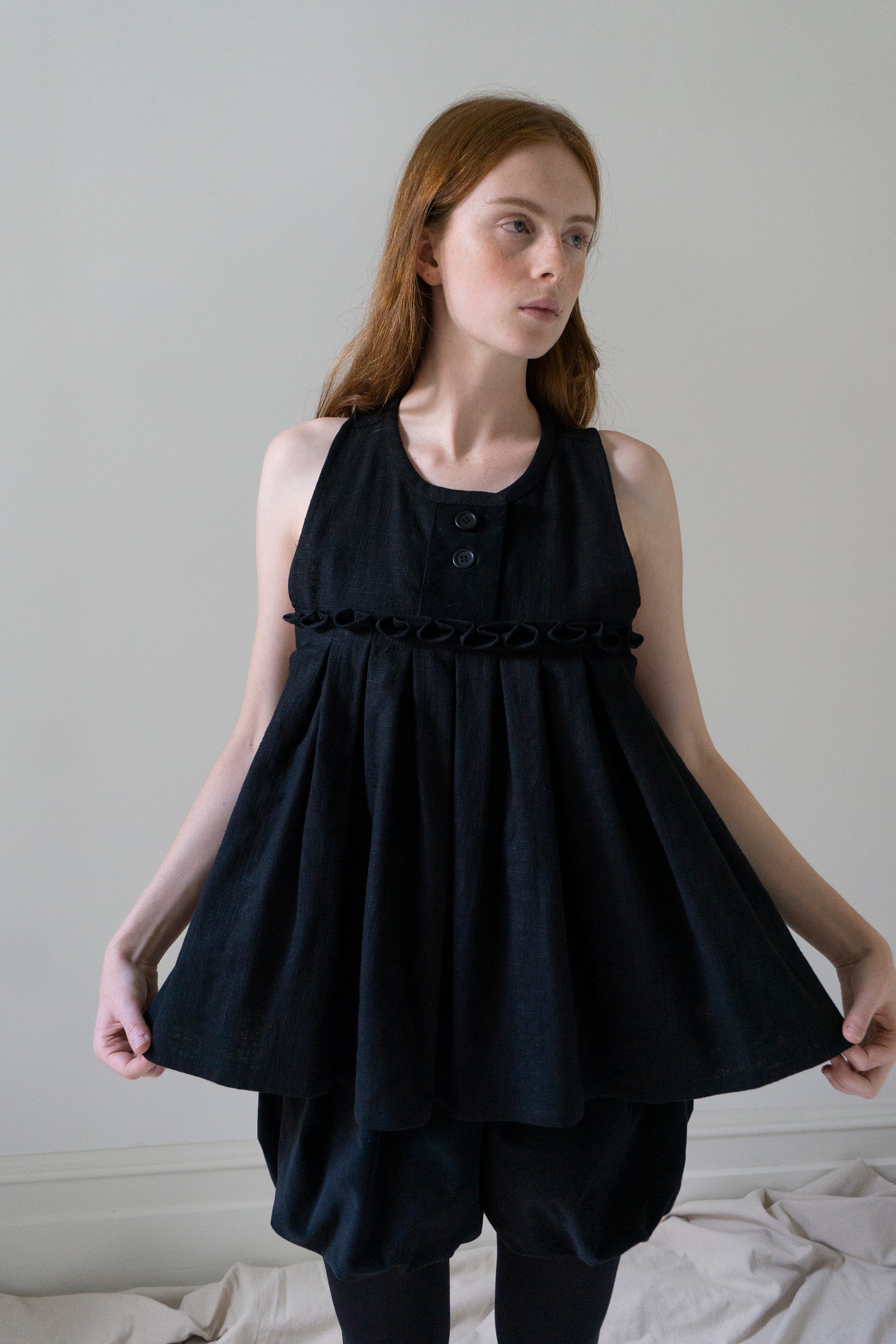 Nadja Top - Black (SIZE S/M)