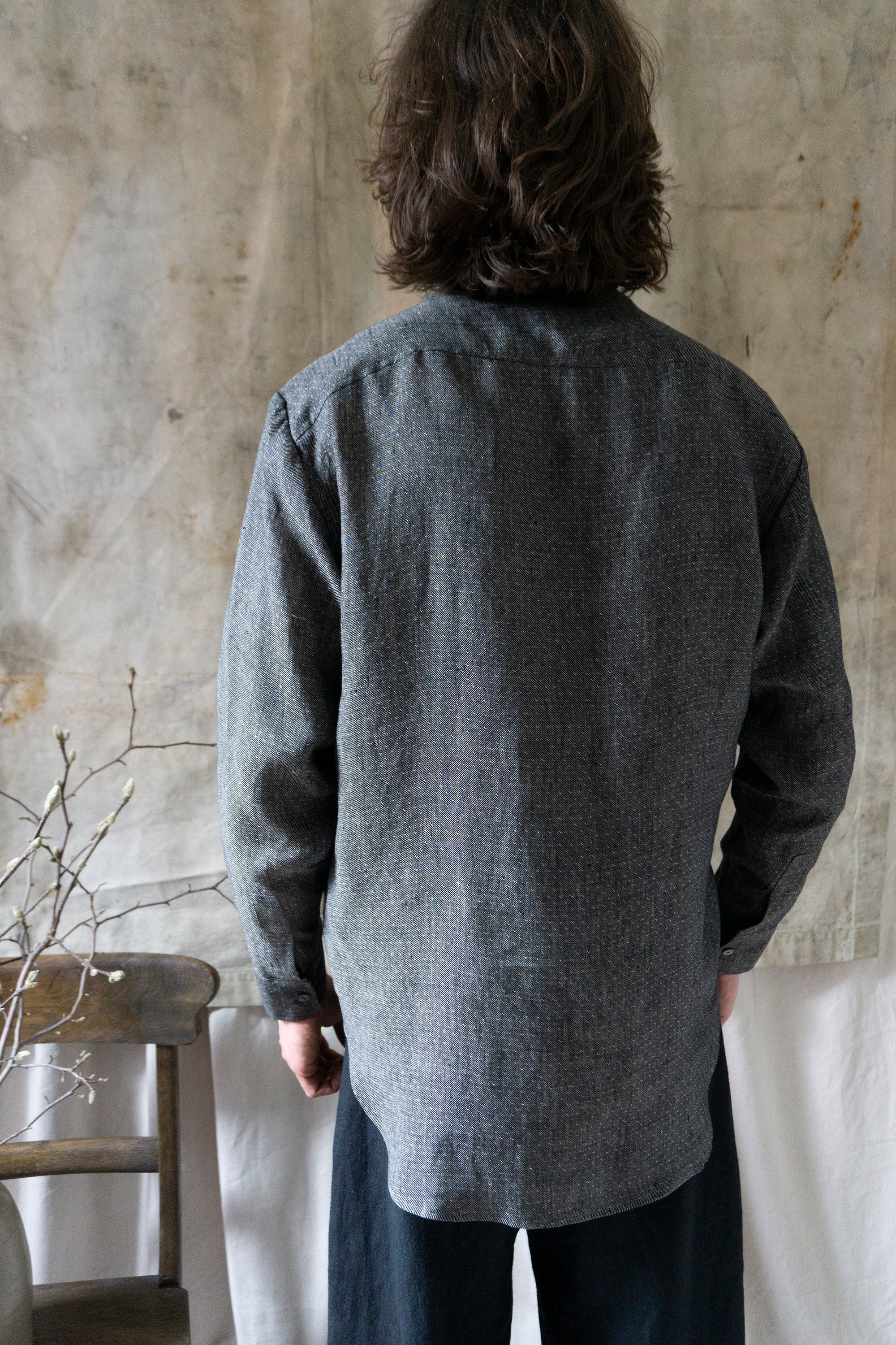 Verlaine Shirt - Yarn dyed Linen