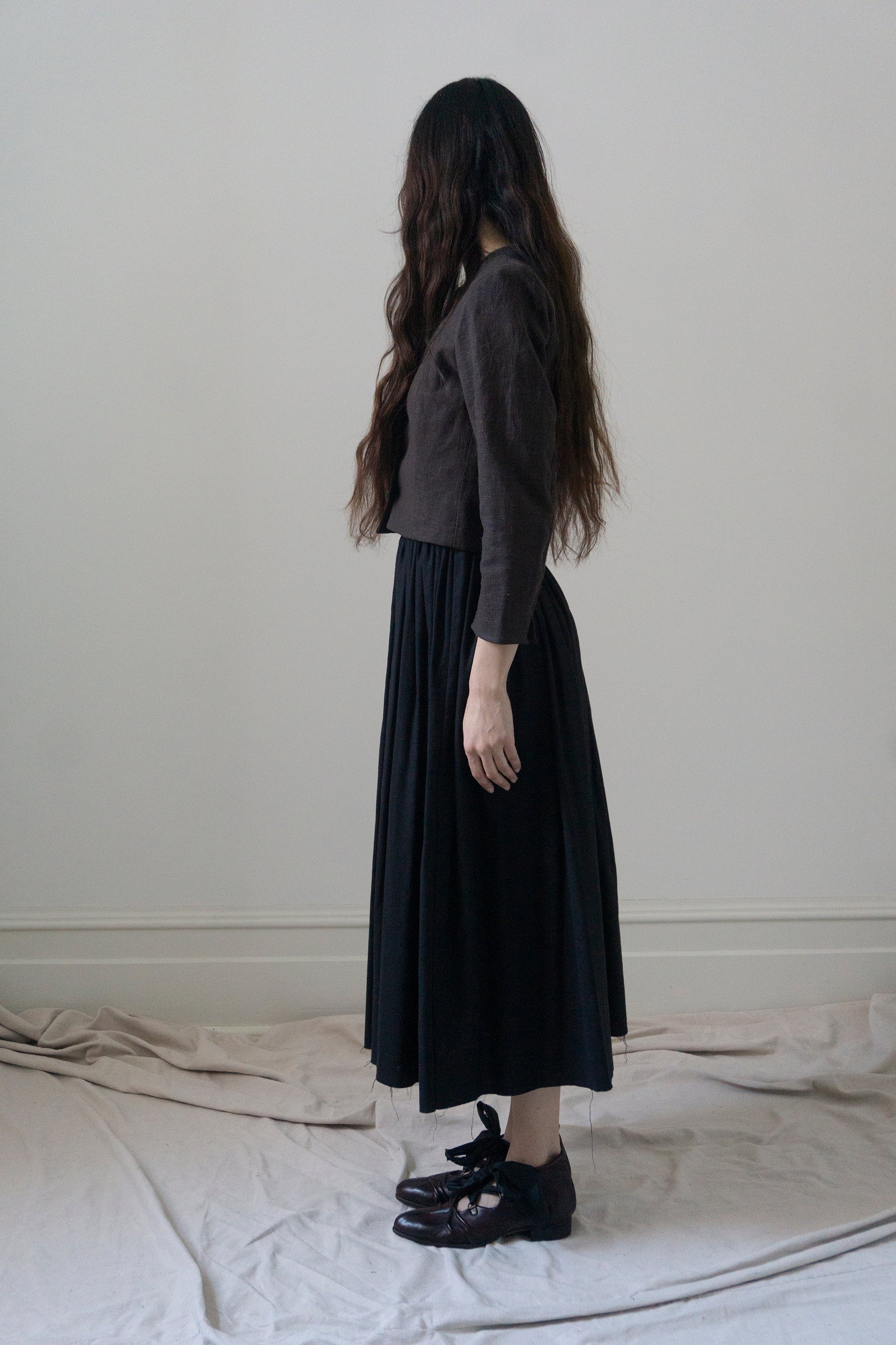 Rima Linen Jacket - Clove