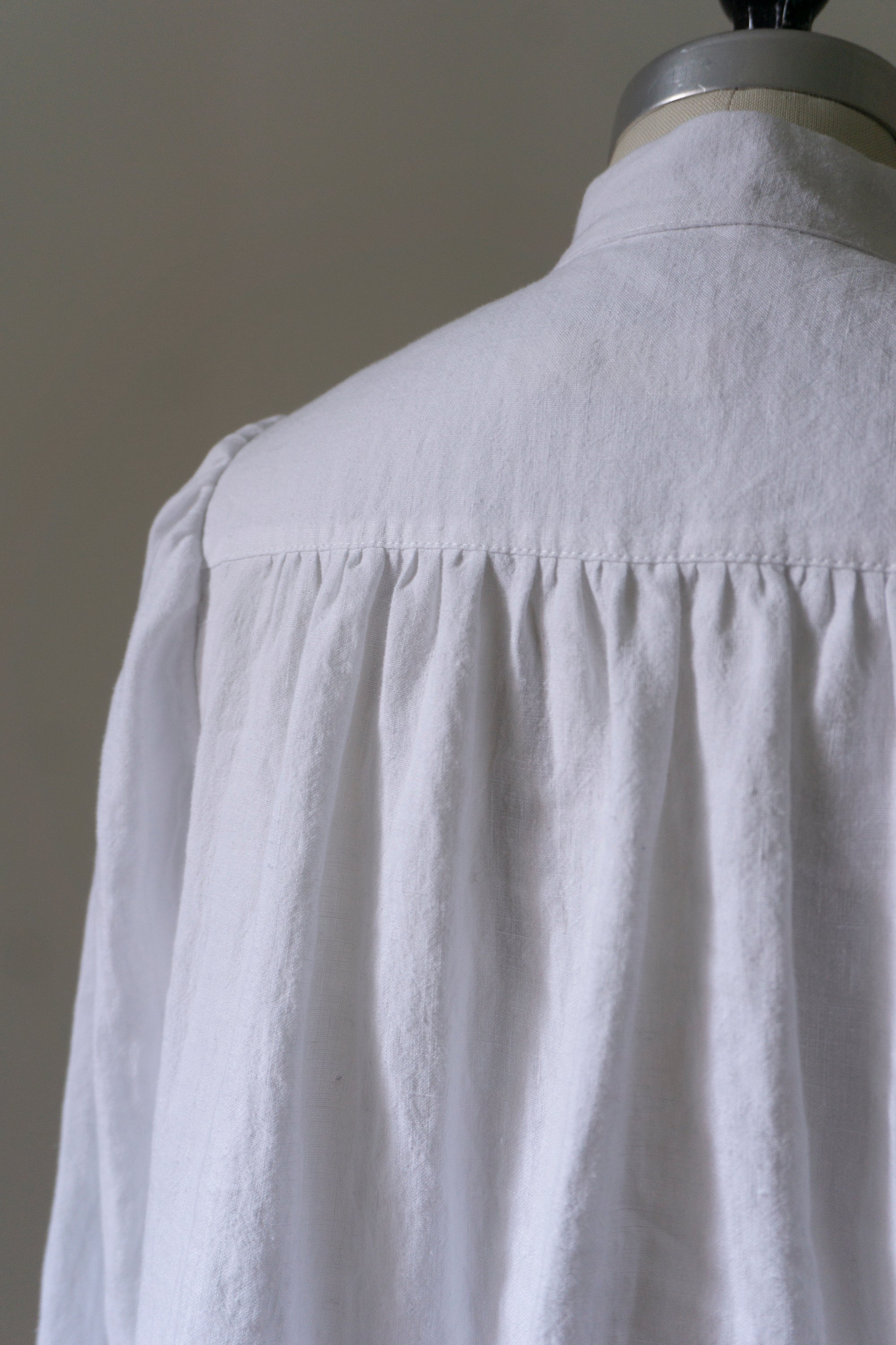 Ethel Dress - White Linen (LAST ONE - SIZE S)