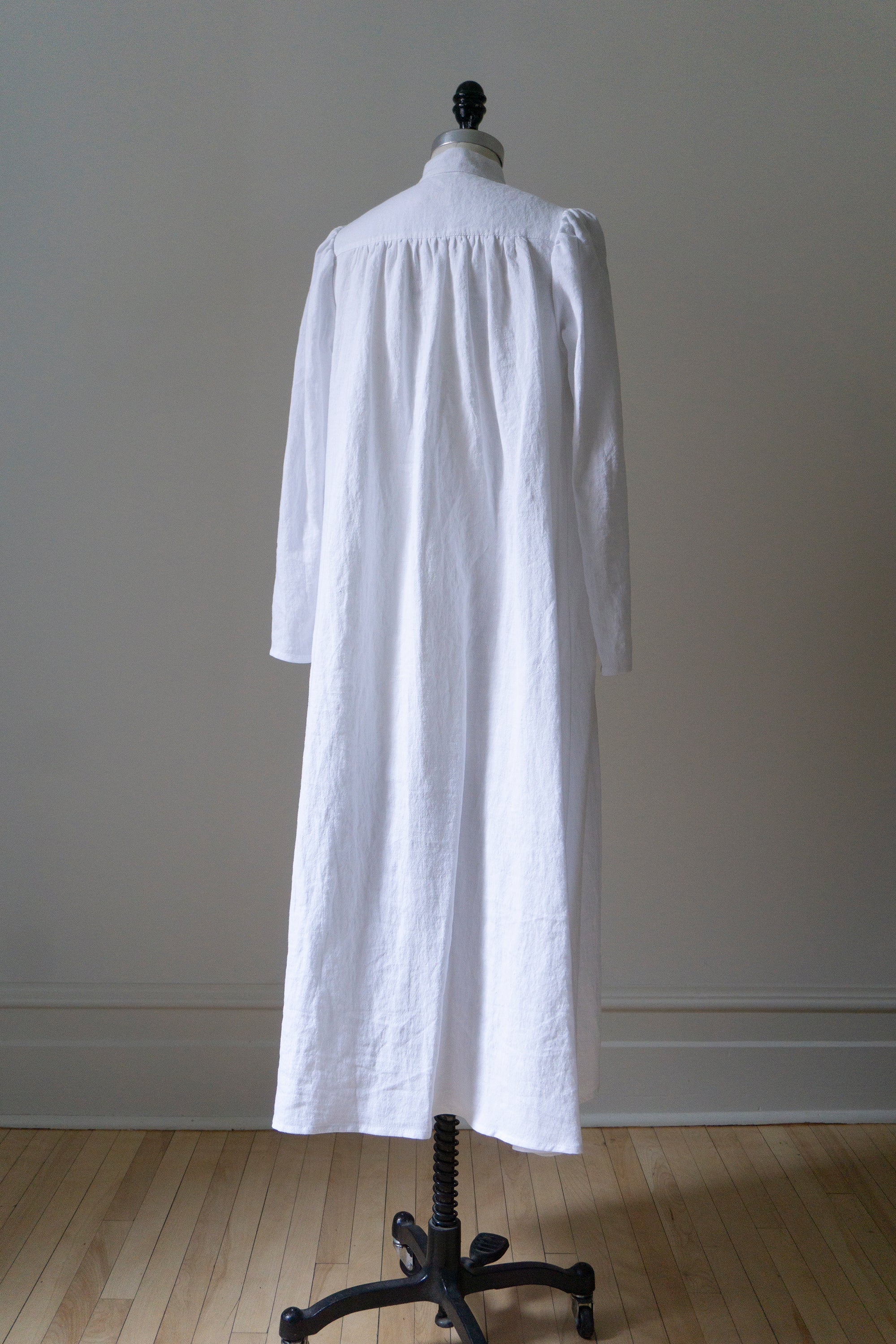 Ethel Dress - White Linen (LAST ONE - SIZE S)