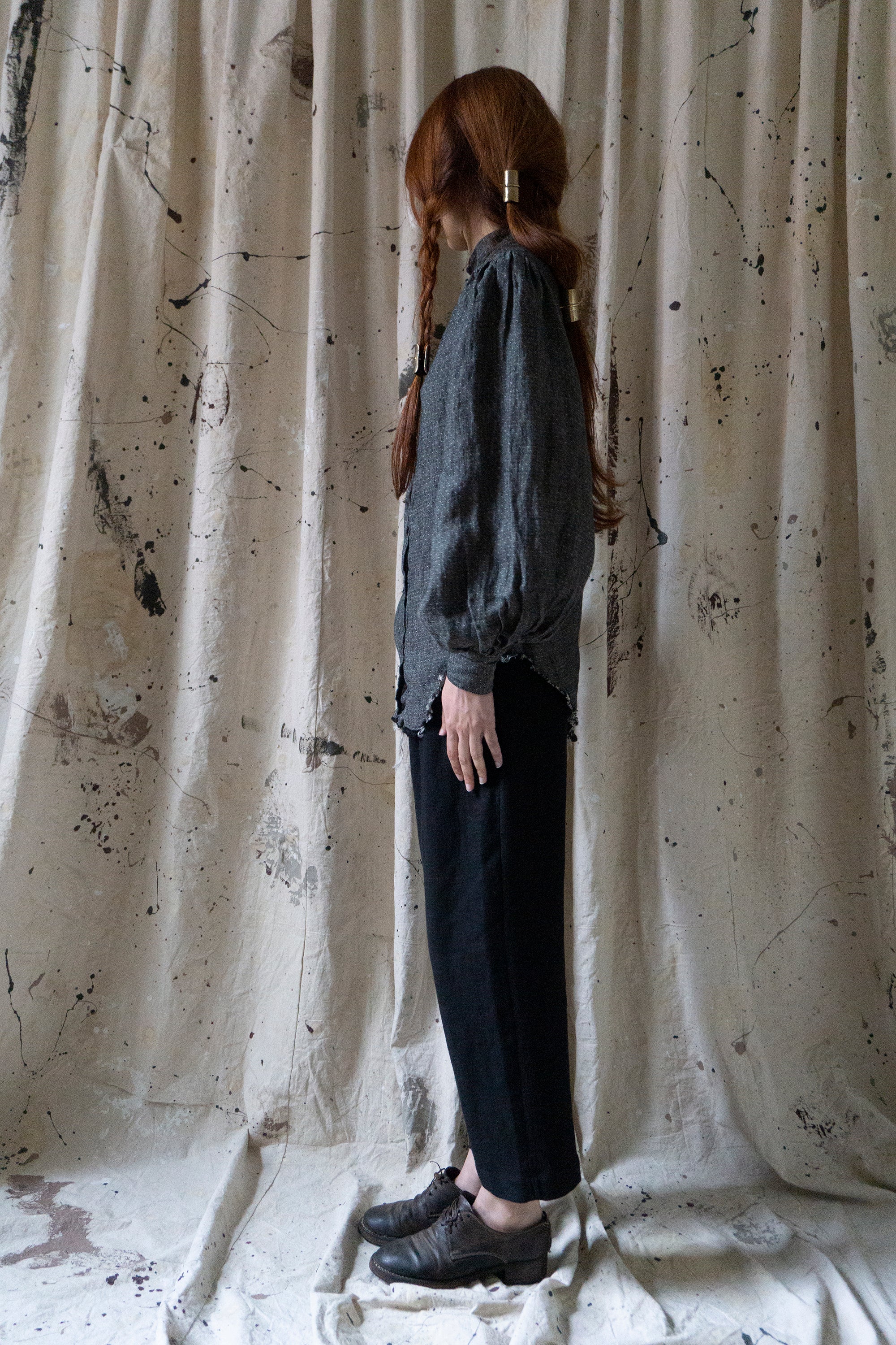 Alfie Linen Trousers - Black