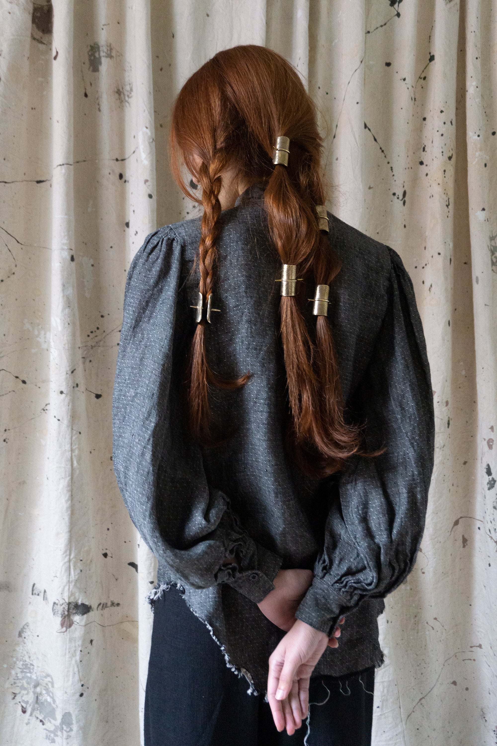 Sibylle Linen Blouse - Yarn Dye
