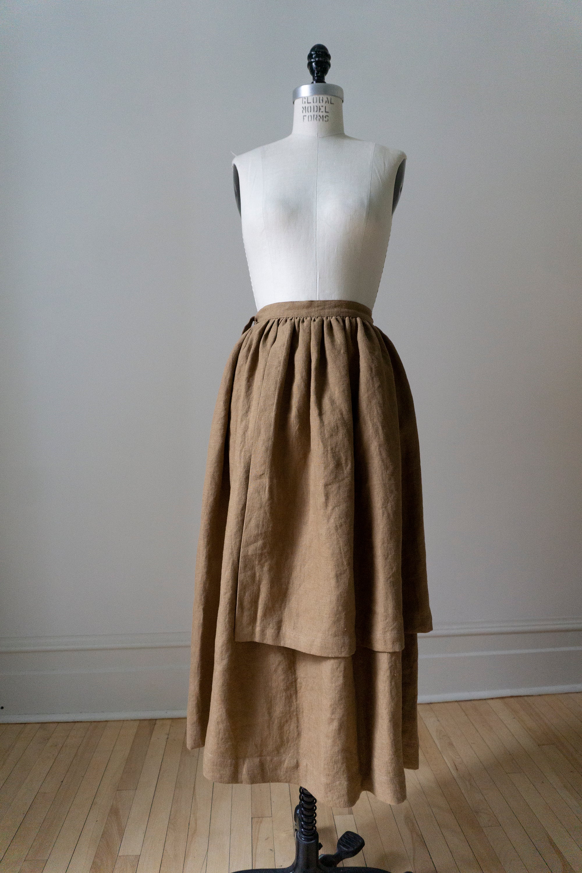 Solange Linen Skirt - Willow