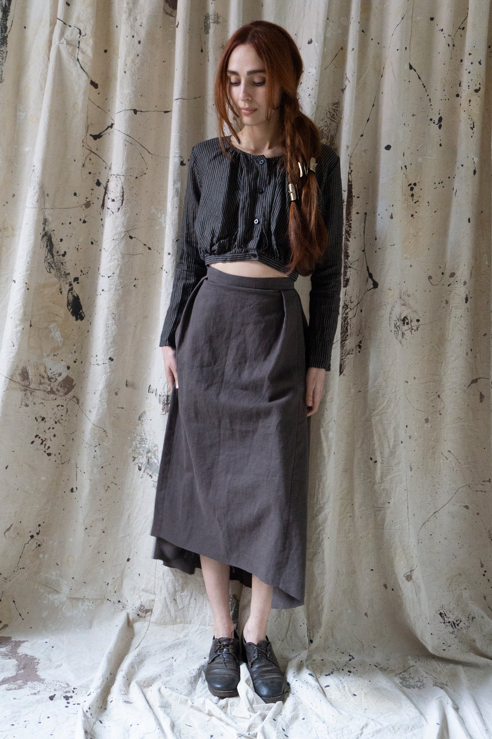 Callisto Top - Black Stripe