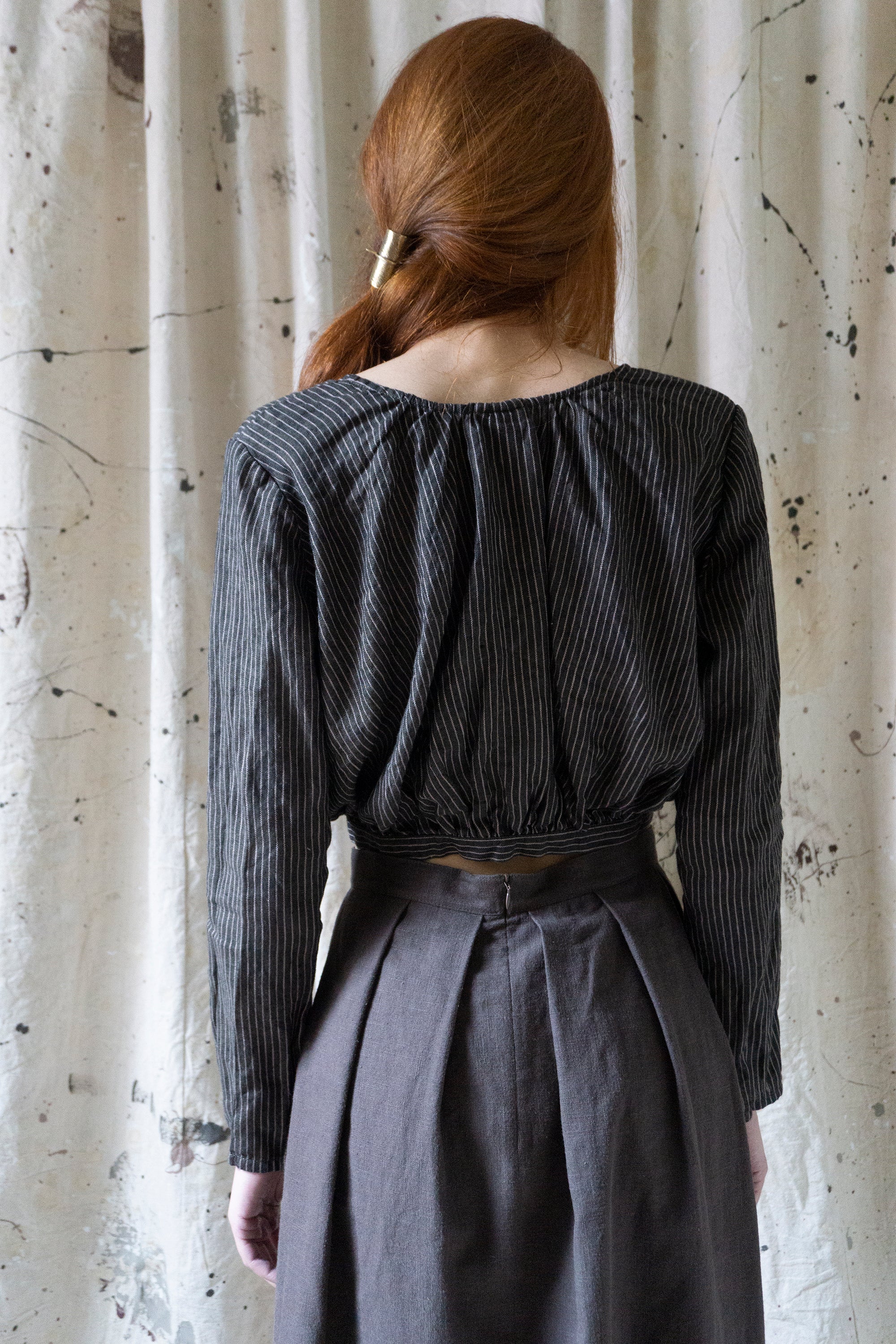 Callisto Top - Black Stripe