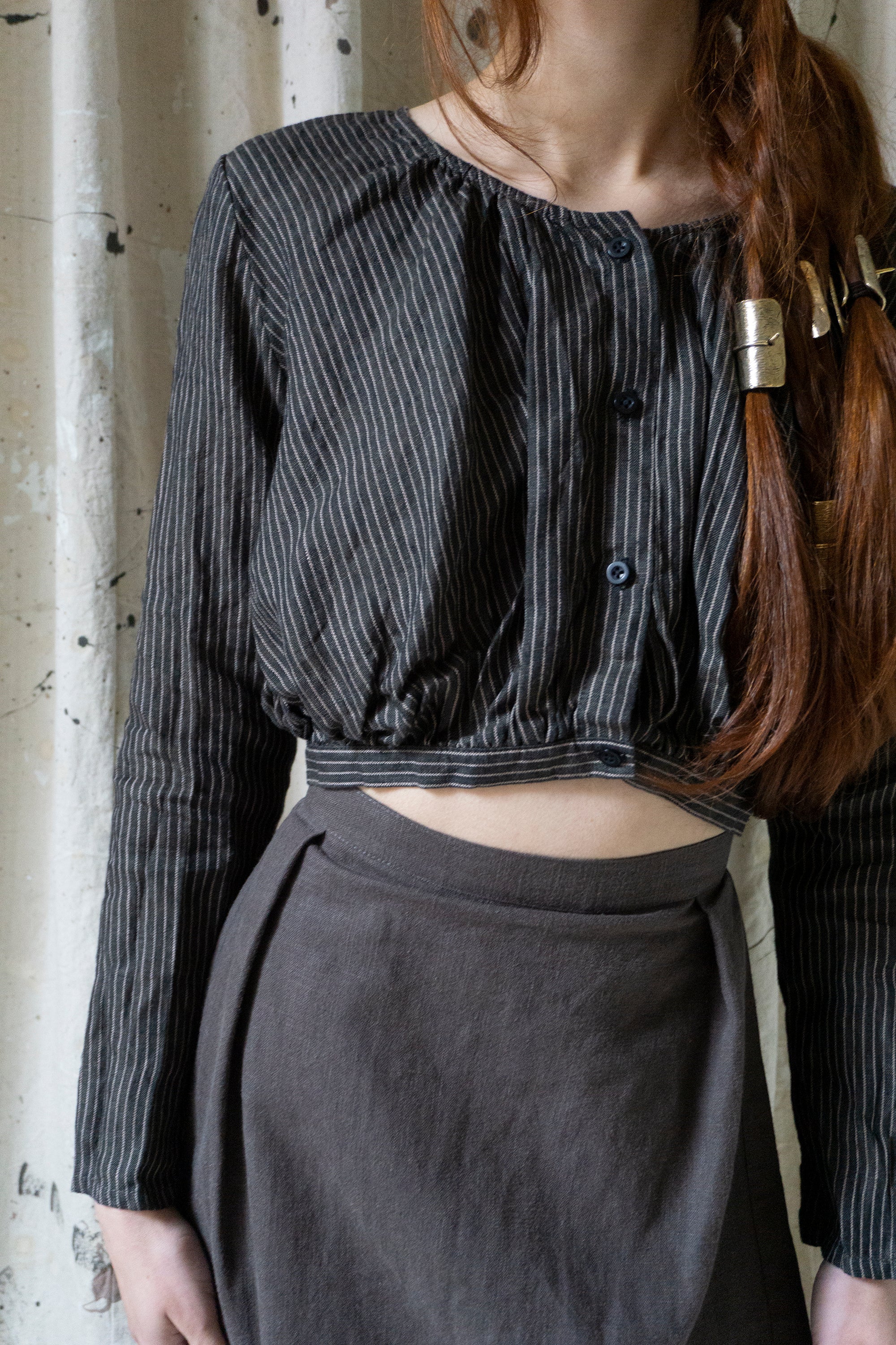 Callisto Top - Black Stripe