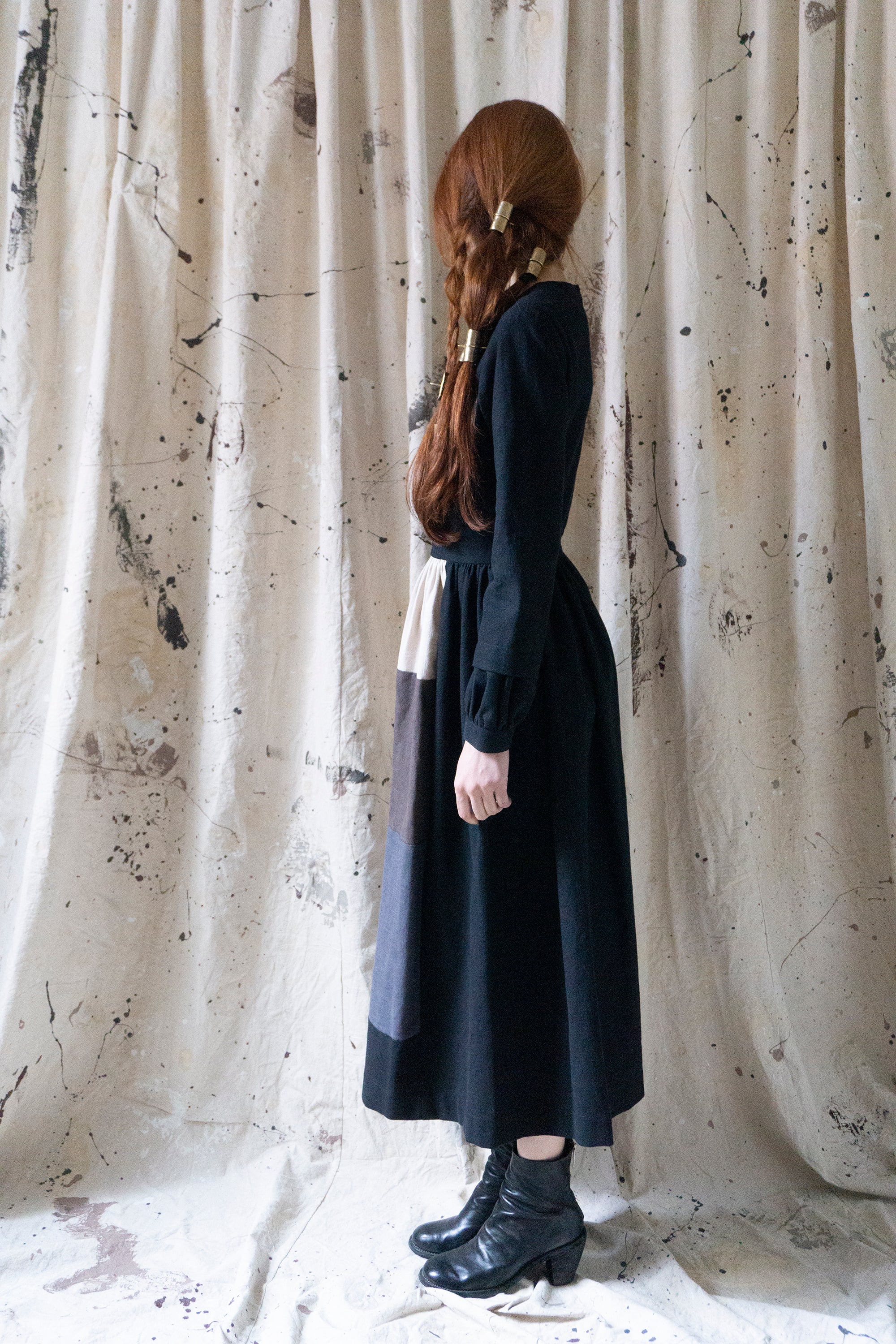 Sova Linen Dress - Fallow Field