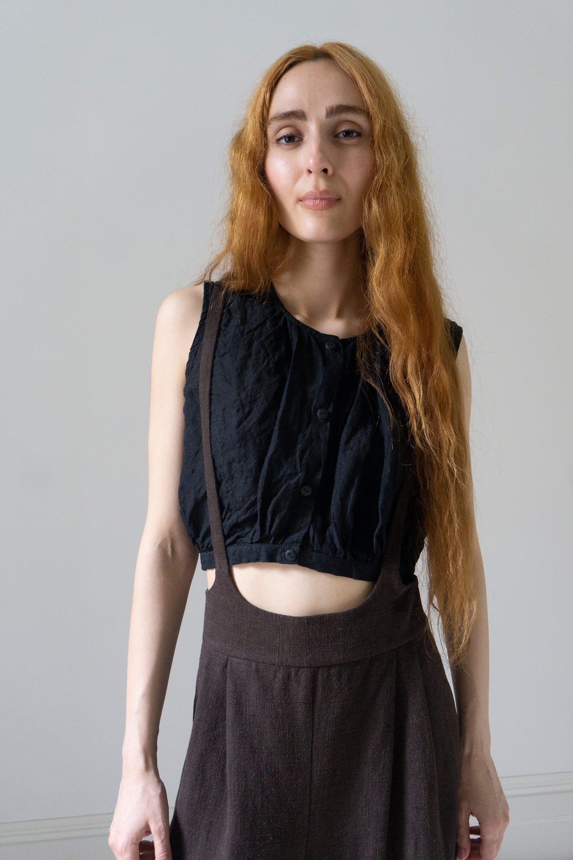 Jupe Carys - Lin noir