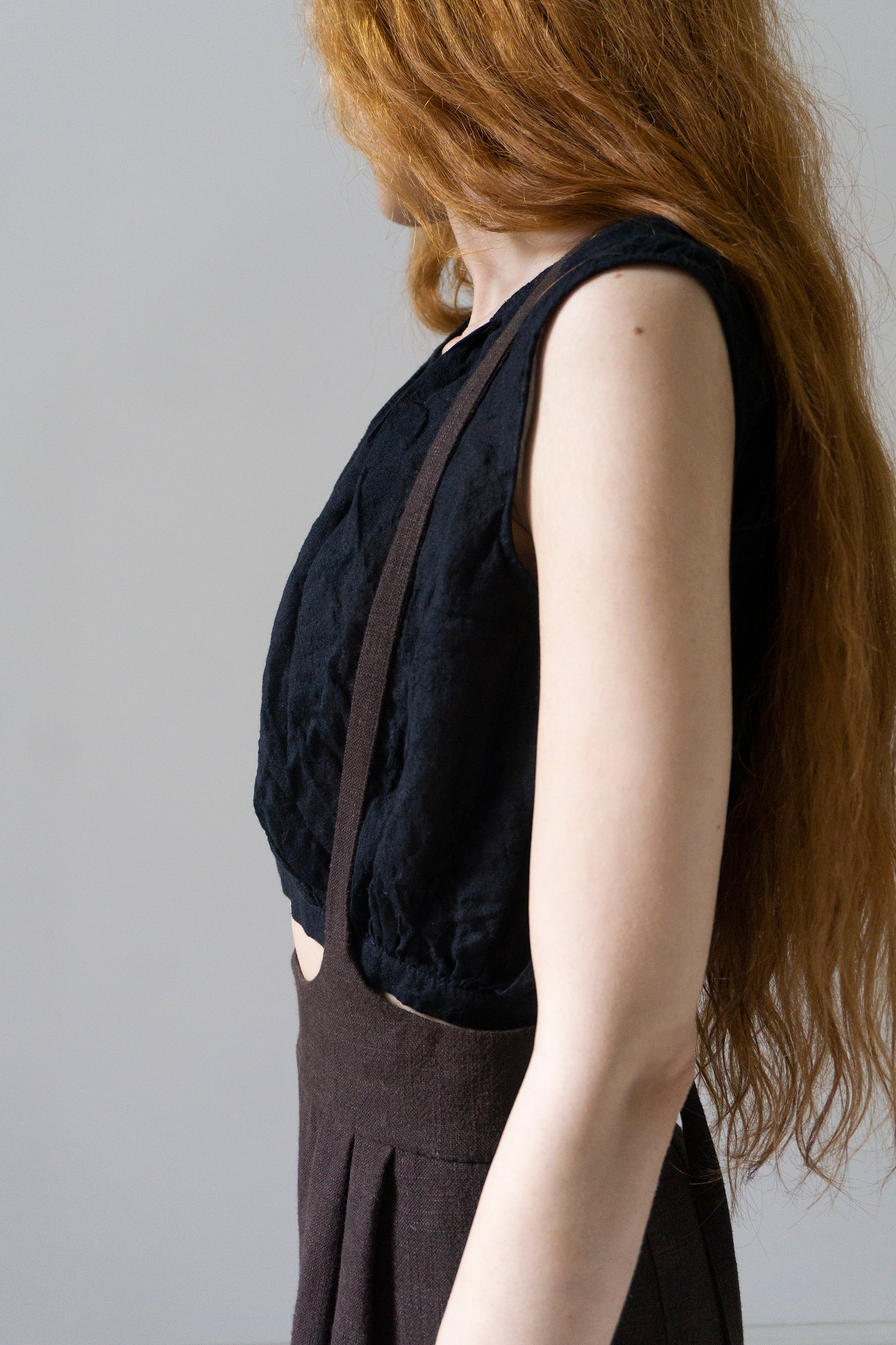 Jupe Carys - Lin noir