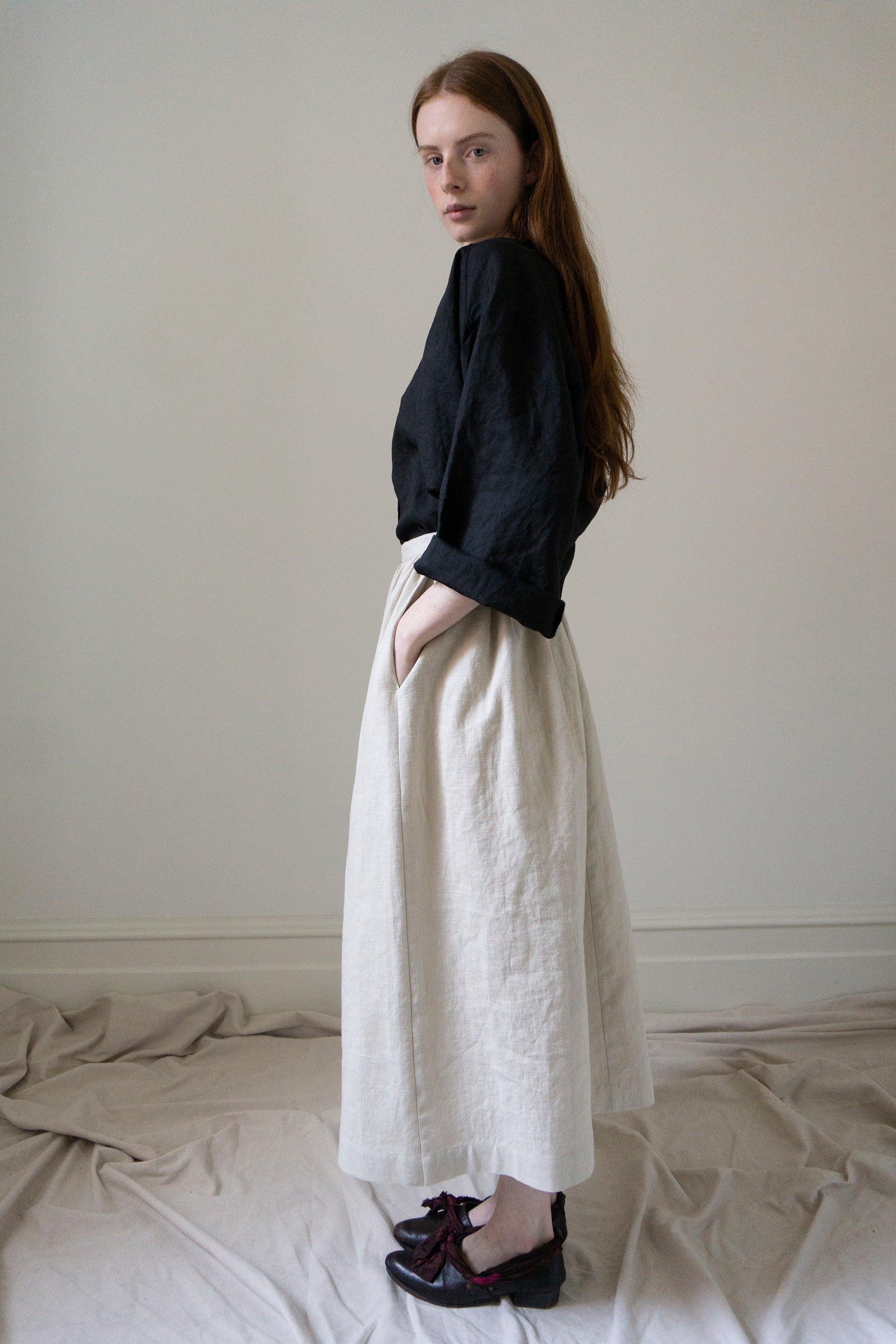 Chemise en Lin Sycamore - Noir