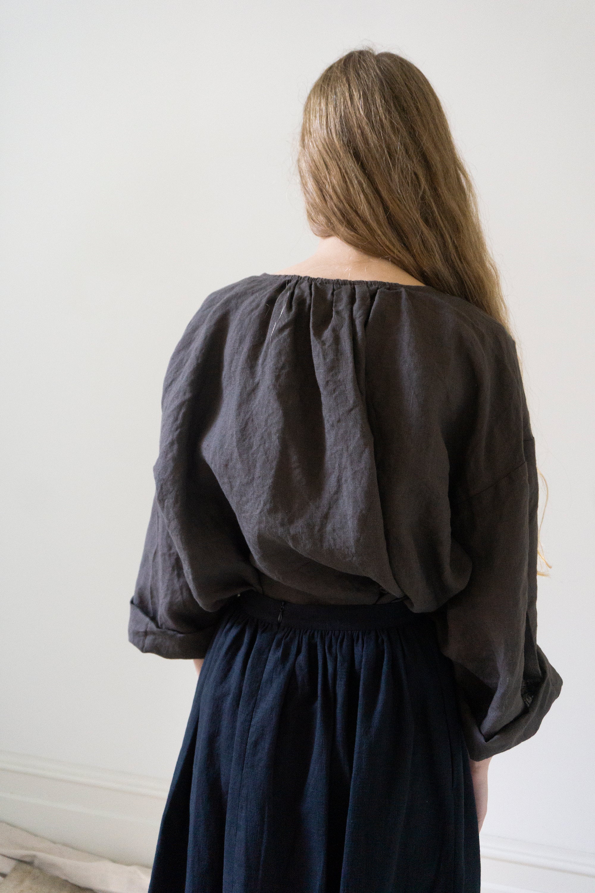 Sycamore Linen Shirt- Brown