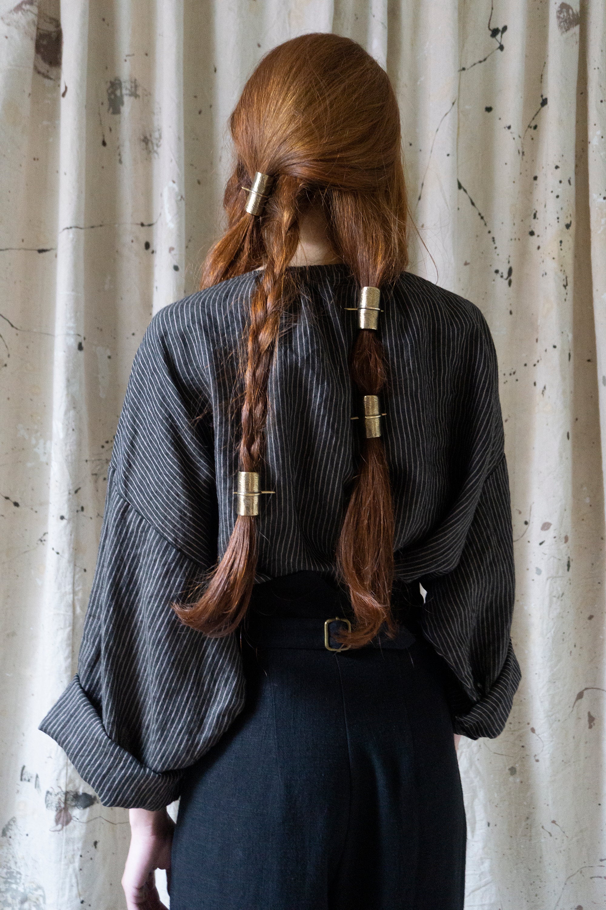 Chemise en lin Sycamore - Sel