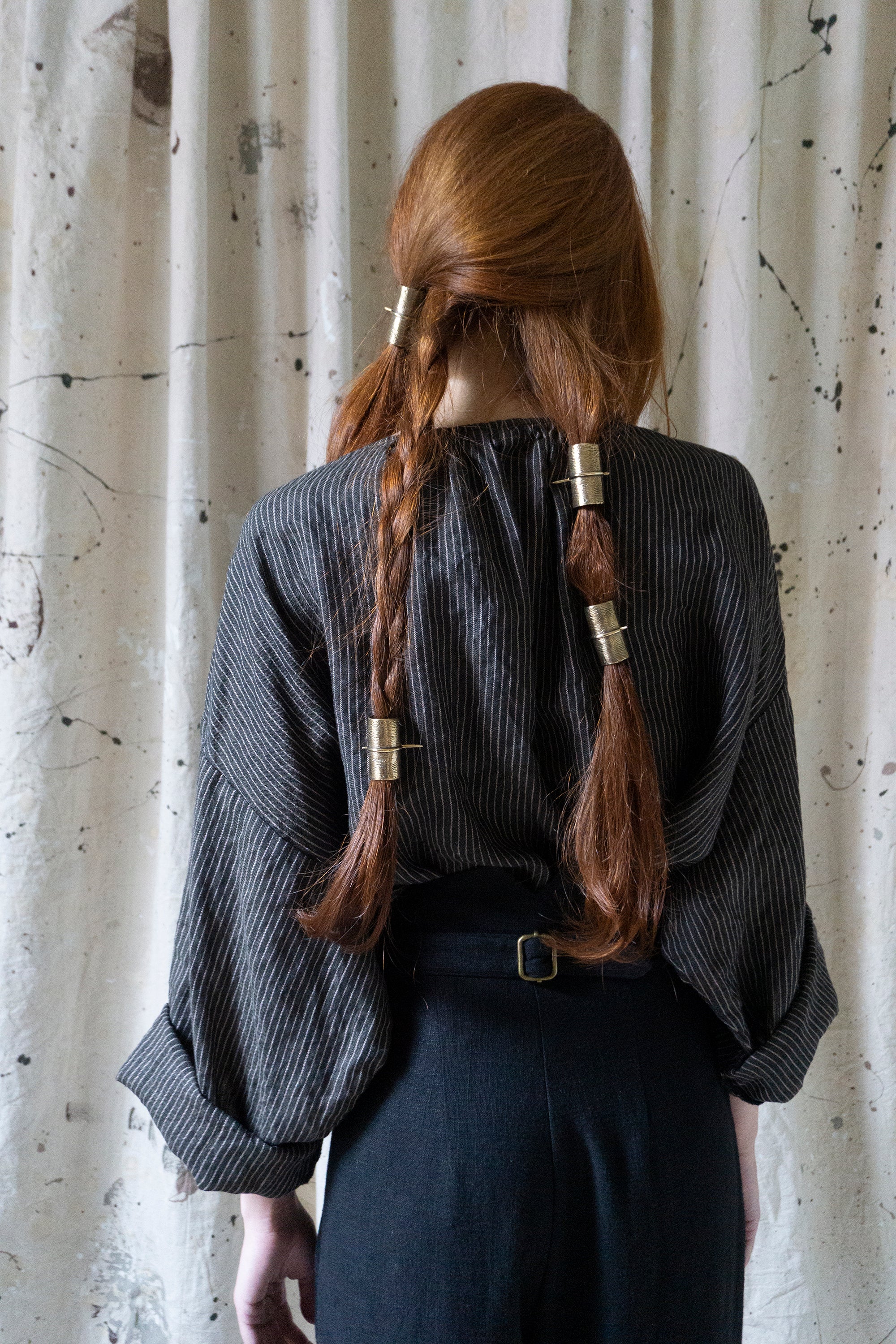 Chemise en lin Sycamore - Sel