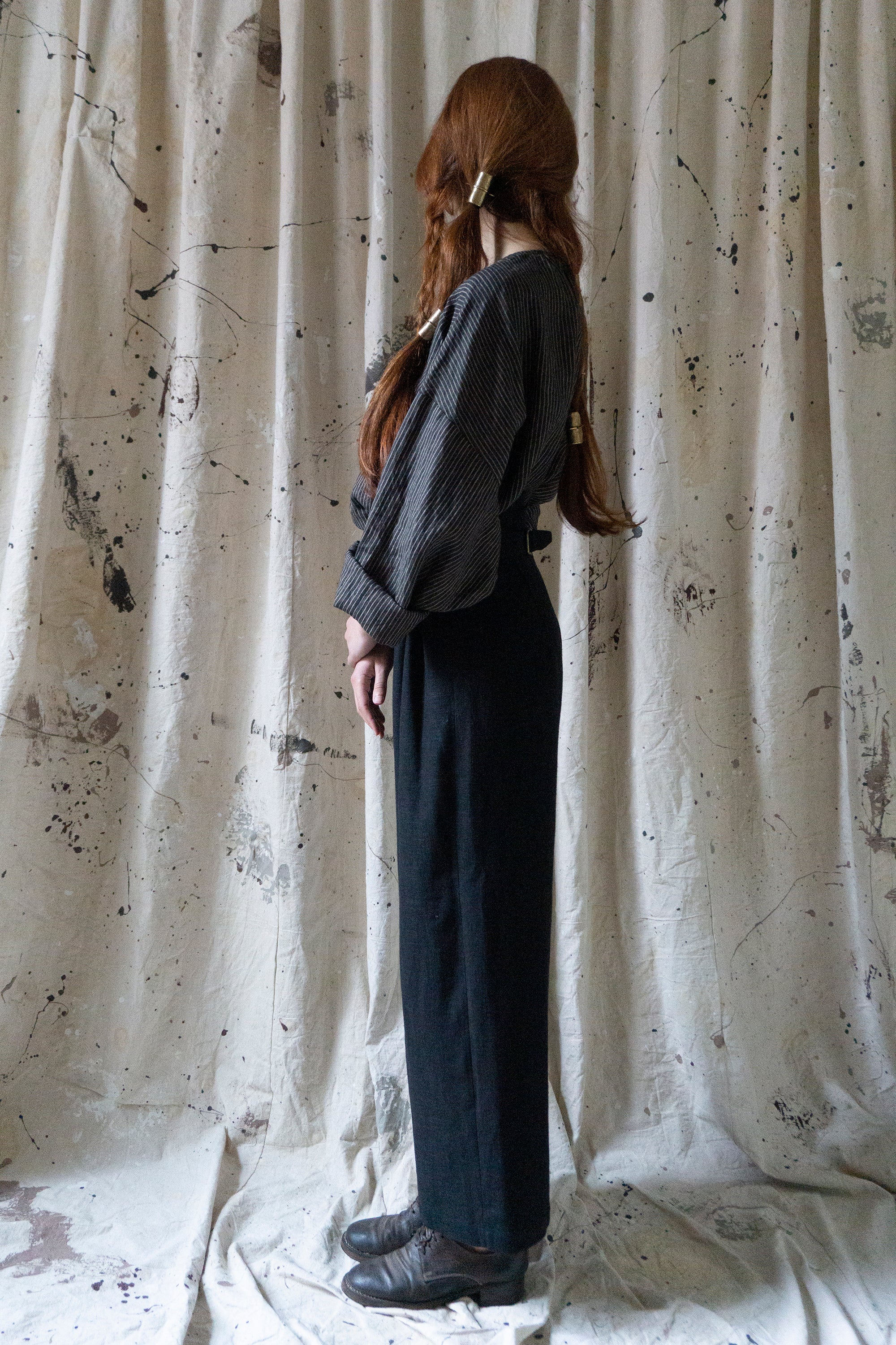 Chemise en lin Sycamore - Sel