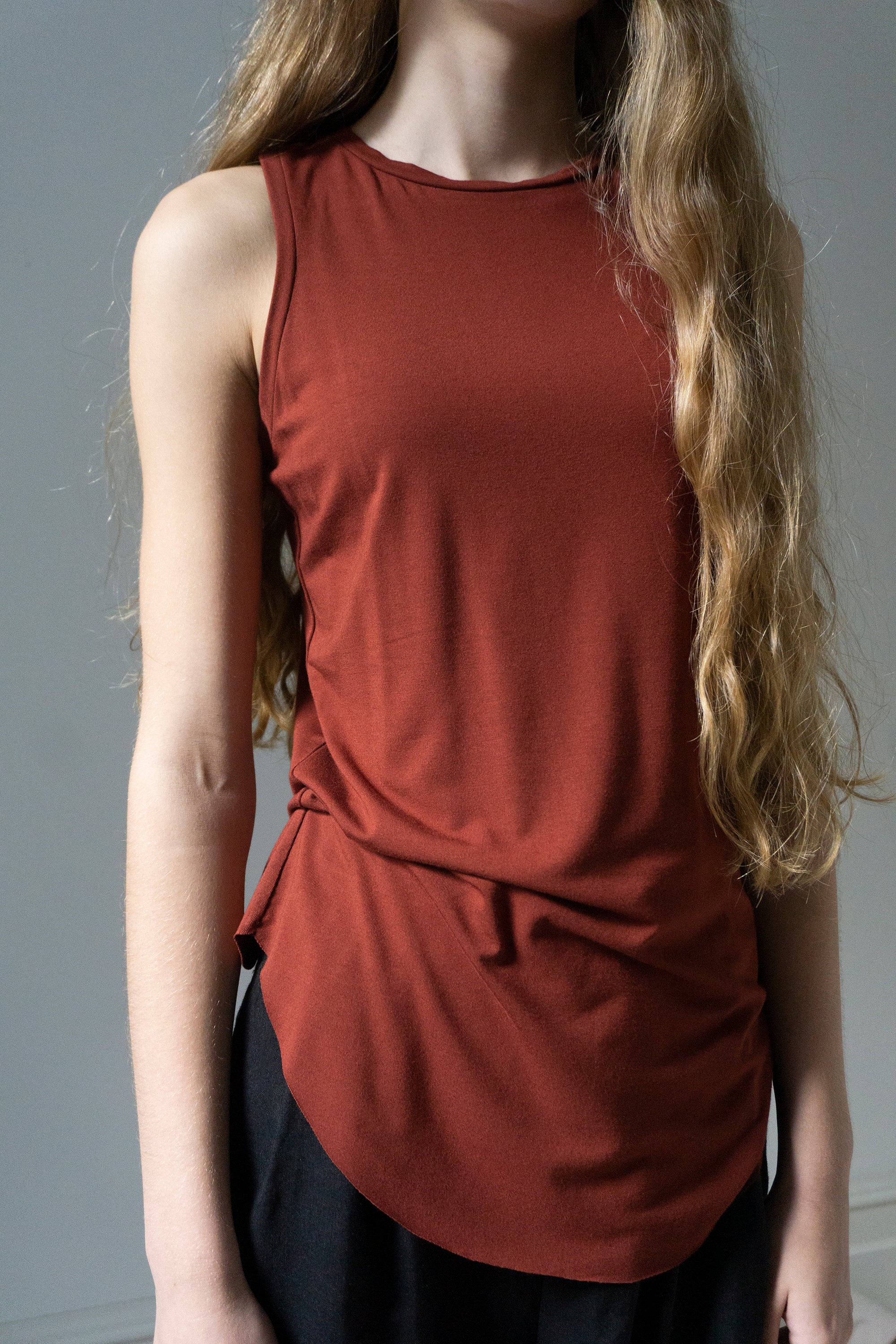 Jersey Tank Top - Crimson