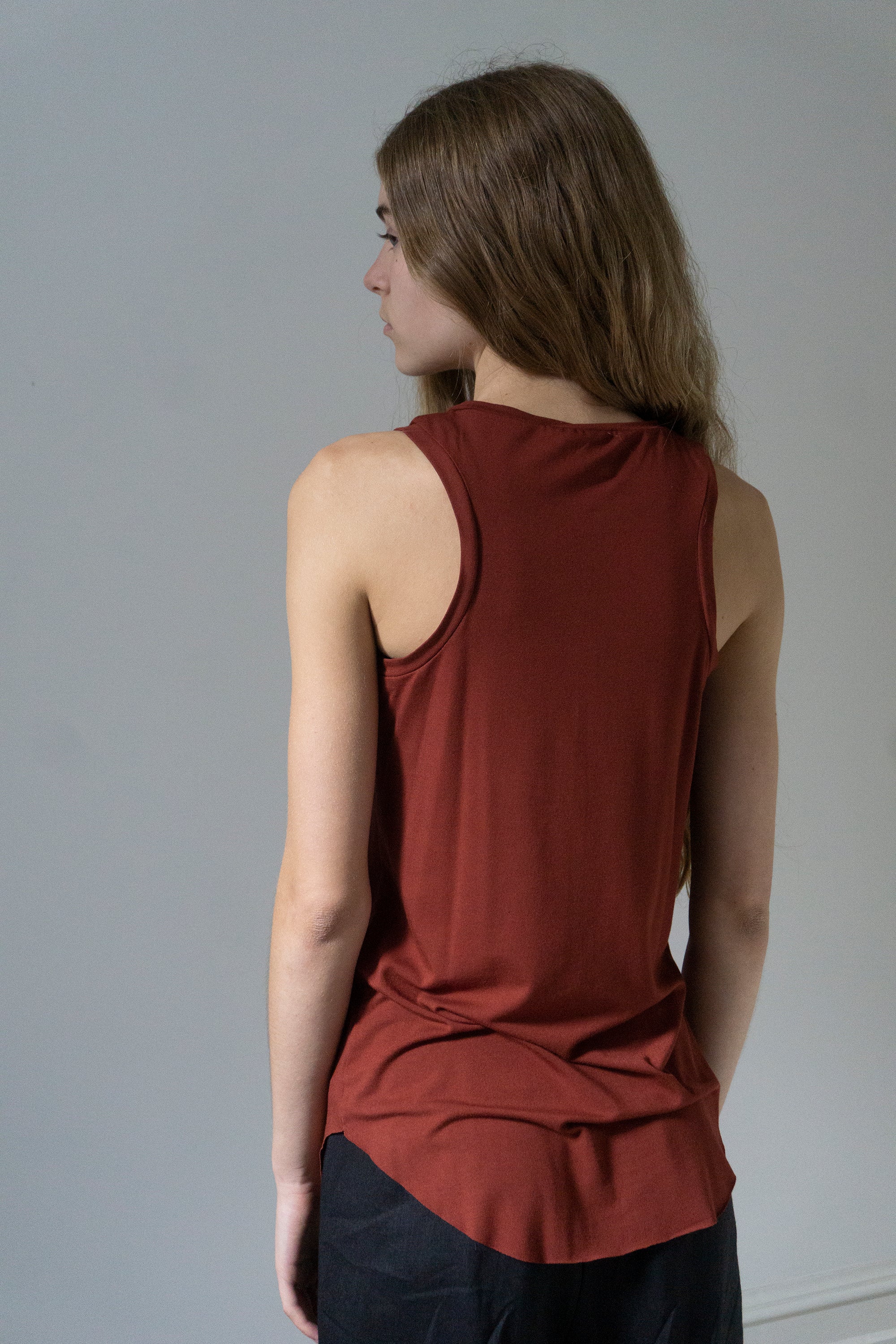 Jersey Tank Top - Crimson