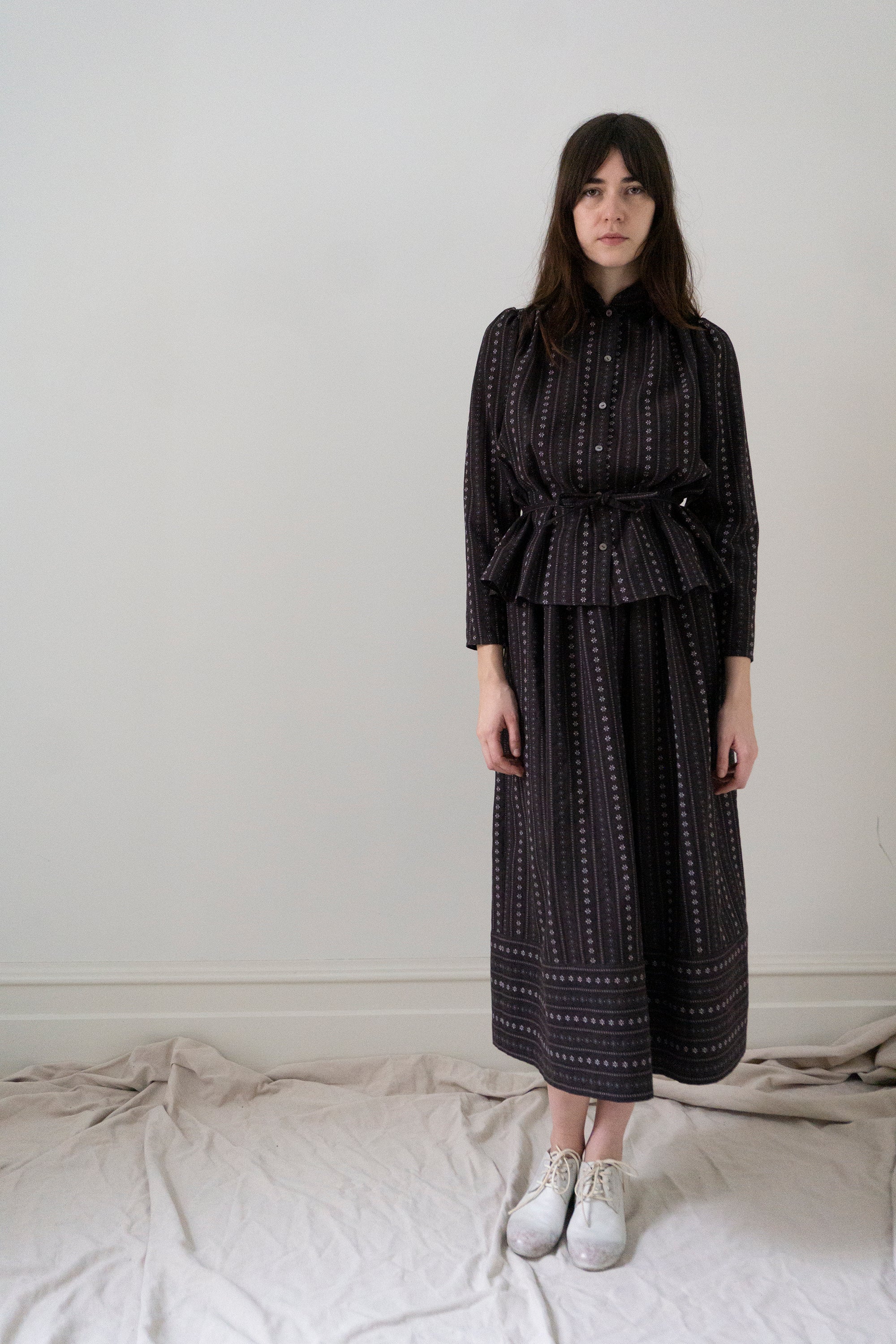 Danica Skirt- Folk Stripe