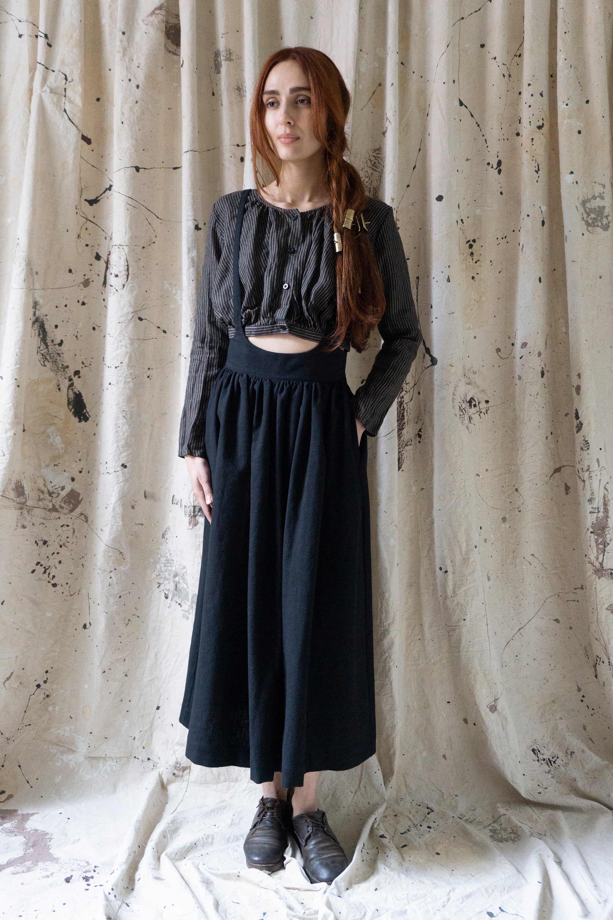 Callisto Top - Black Stripe