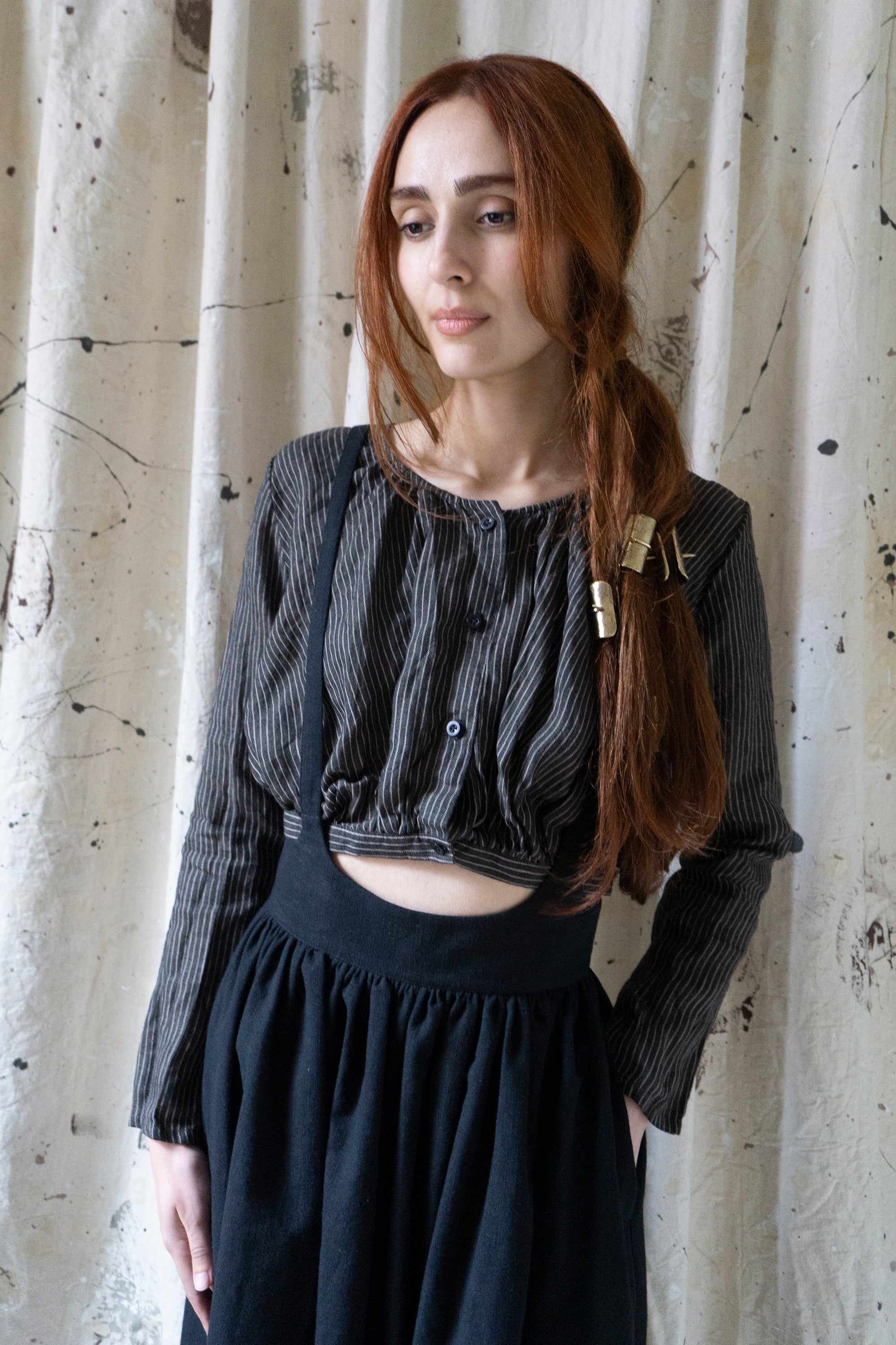 Callisto Top - Black Stripe