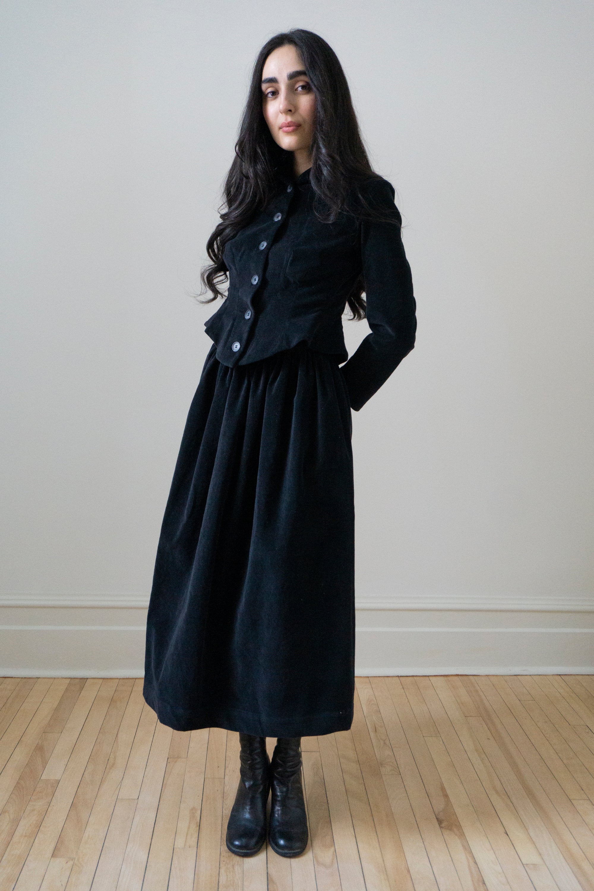 Veste en lin Hawthorne - Noir