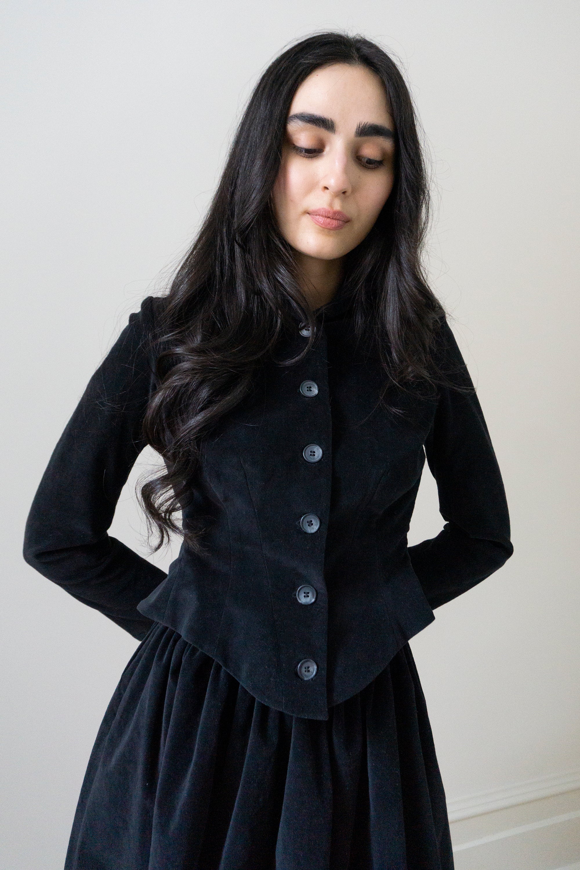 Veste en lin Hawthorne - Noir