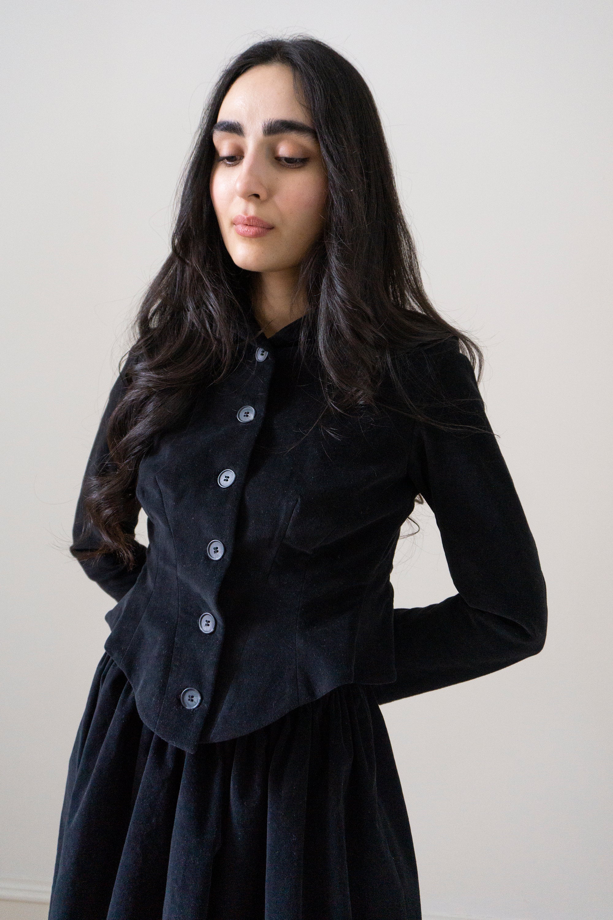 Veste en lin Hawthorne - Noir