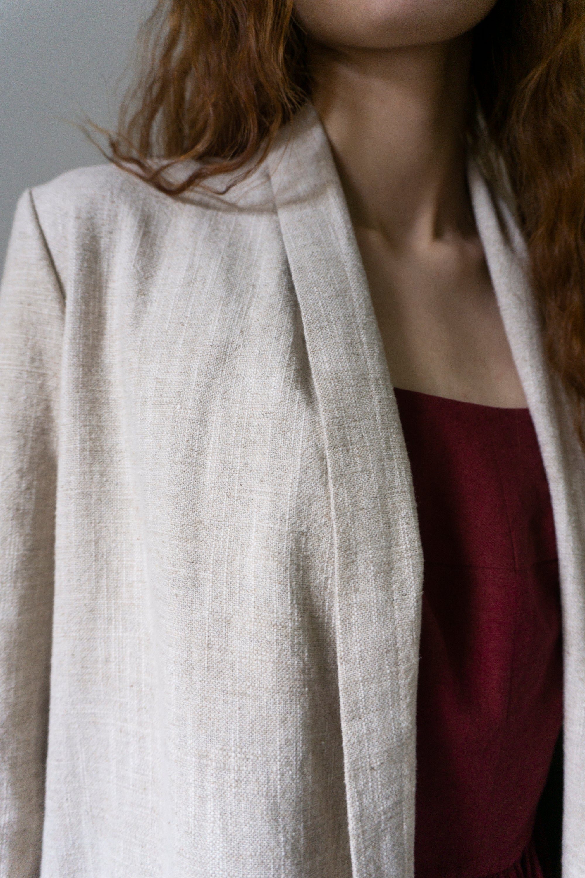 Veste en lin Wren - Noir