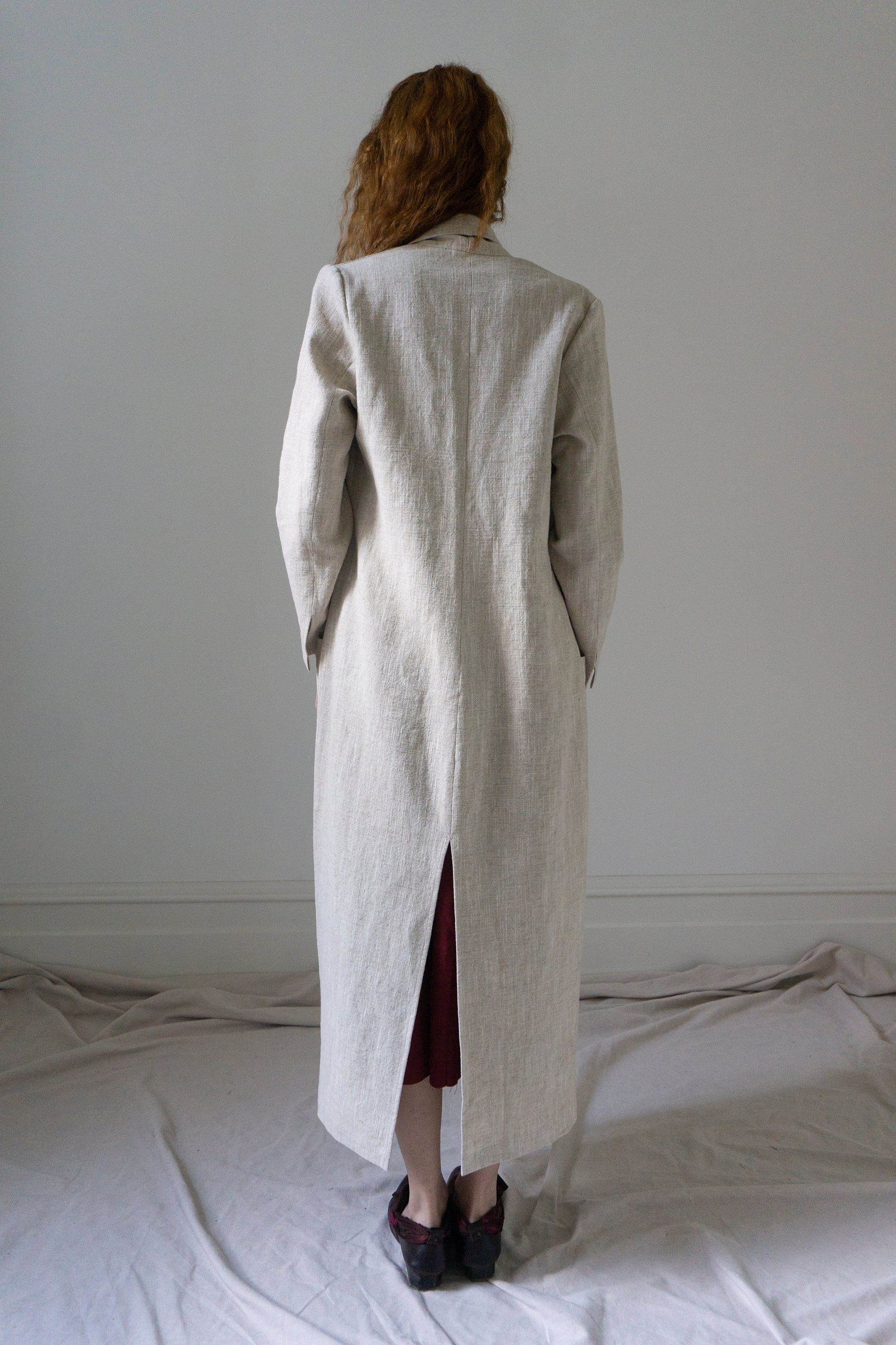 Veste en lin Wren - Noir
