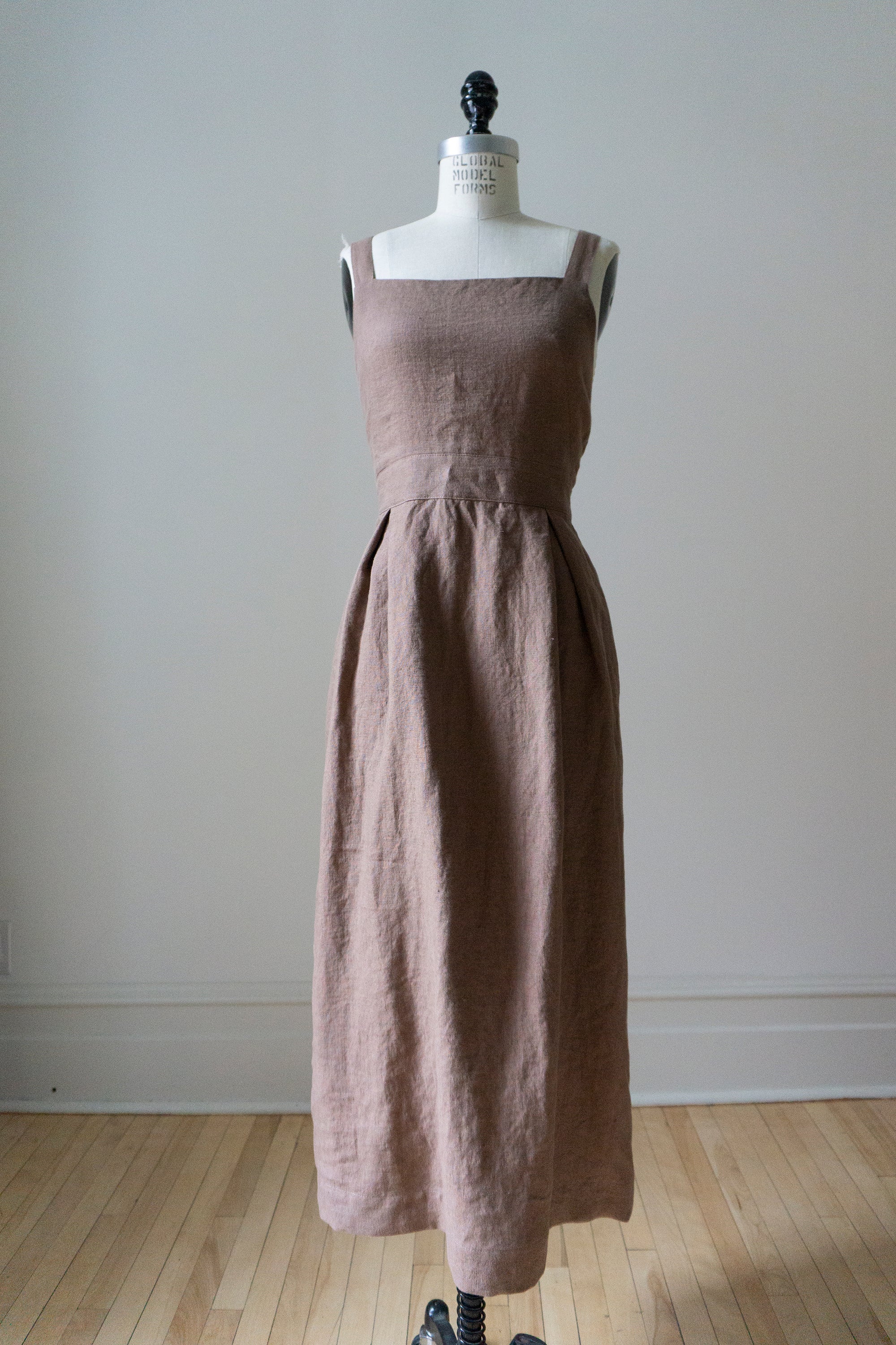 Zephyrine Apron Dress - Bramble (S)