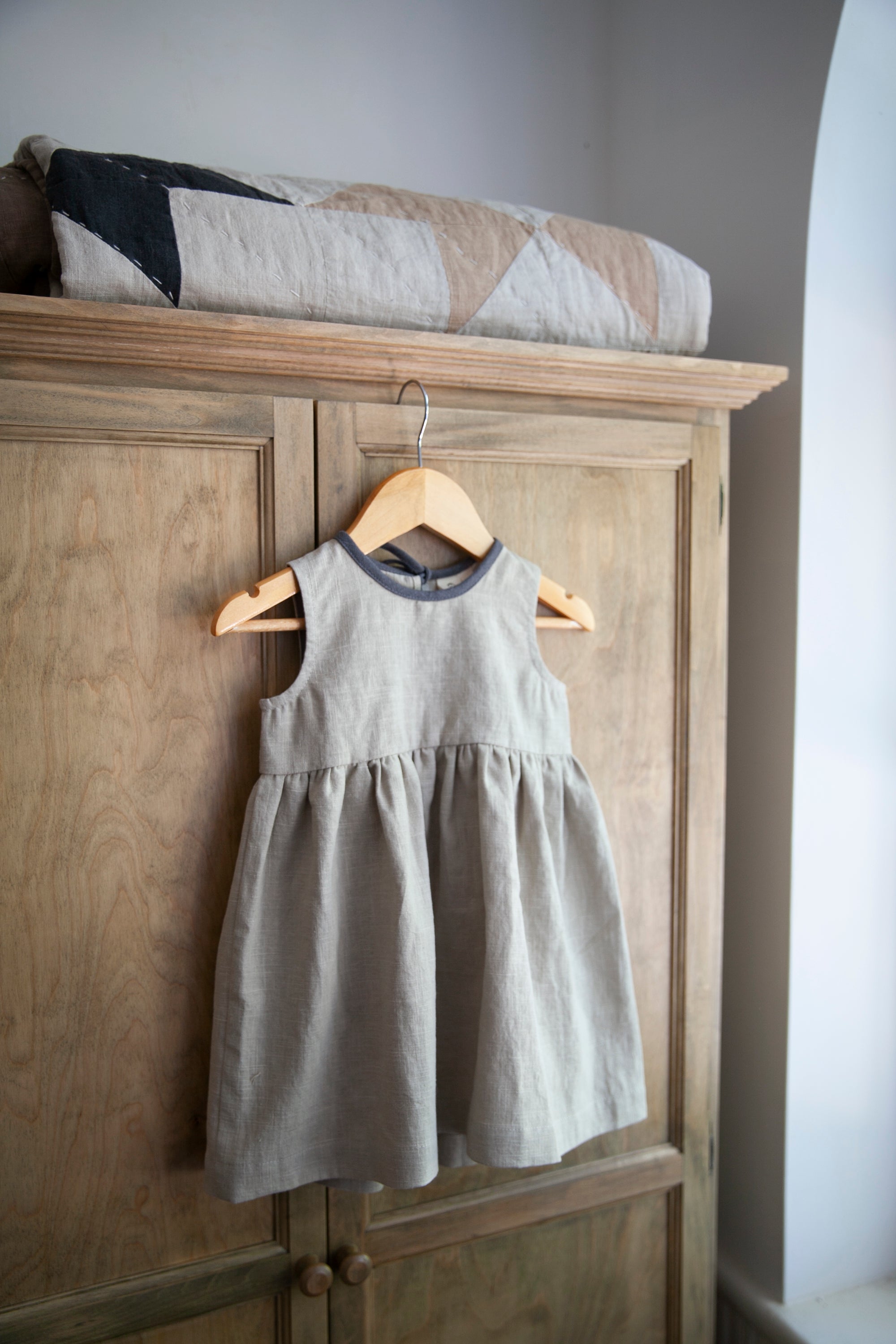 Child's Dress - Ecru (approx age 3)