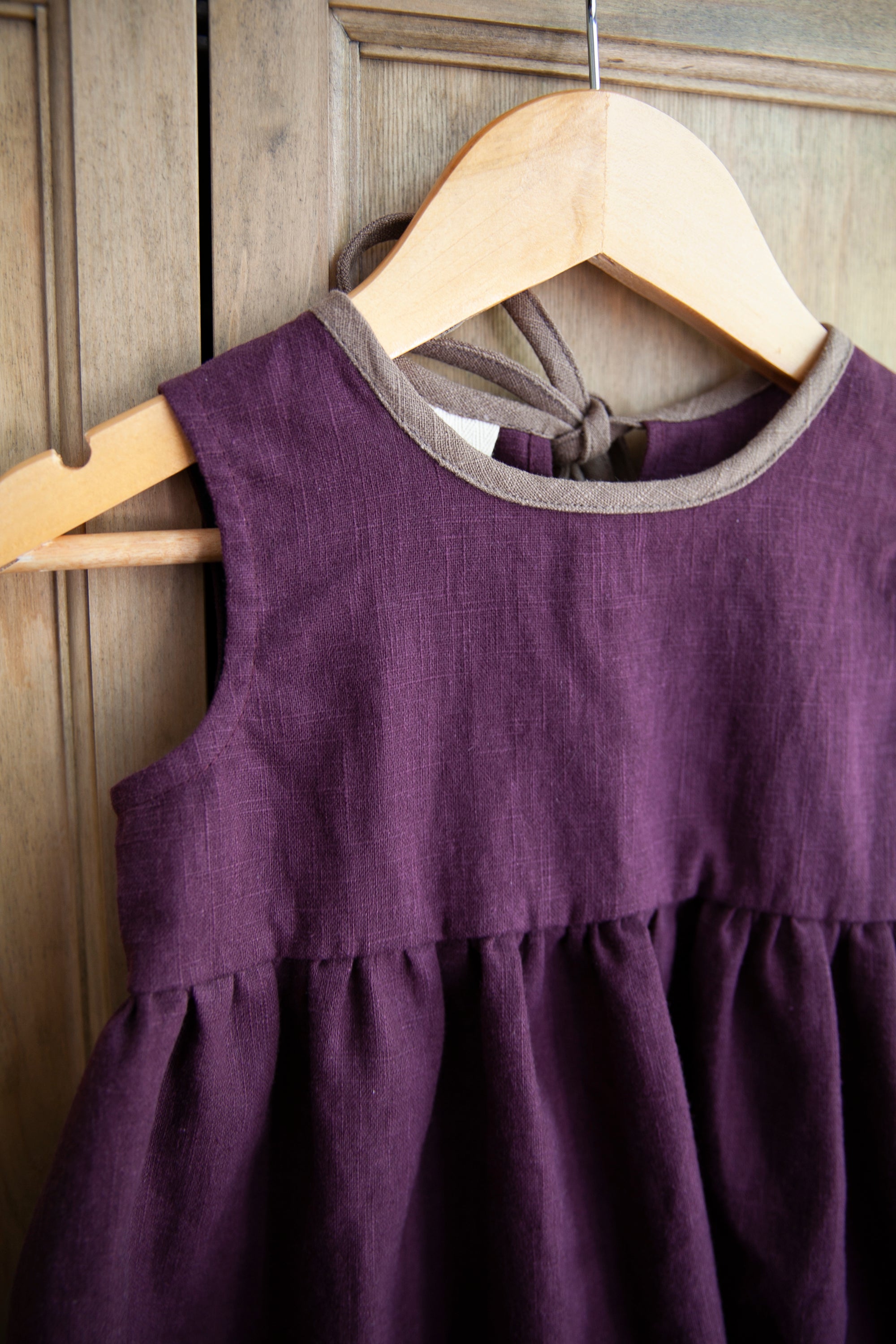 Child's Dress - Plum (approx age 3)