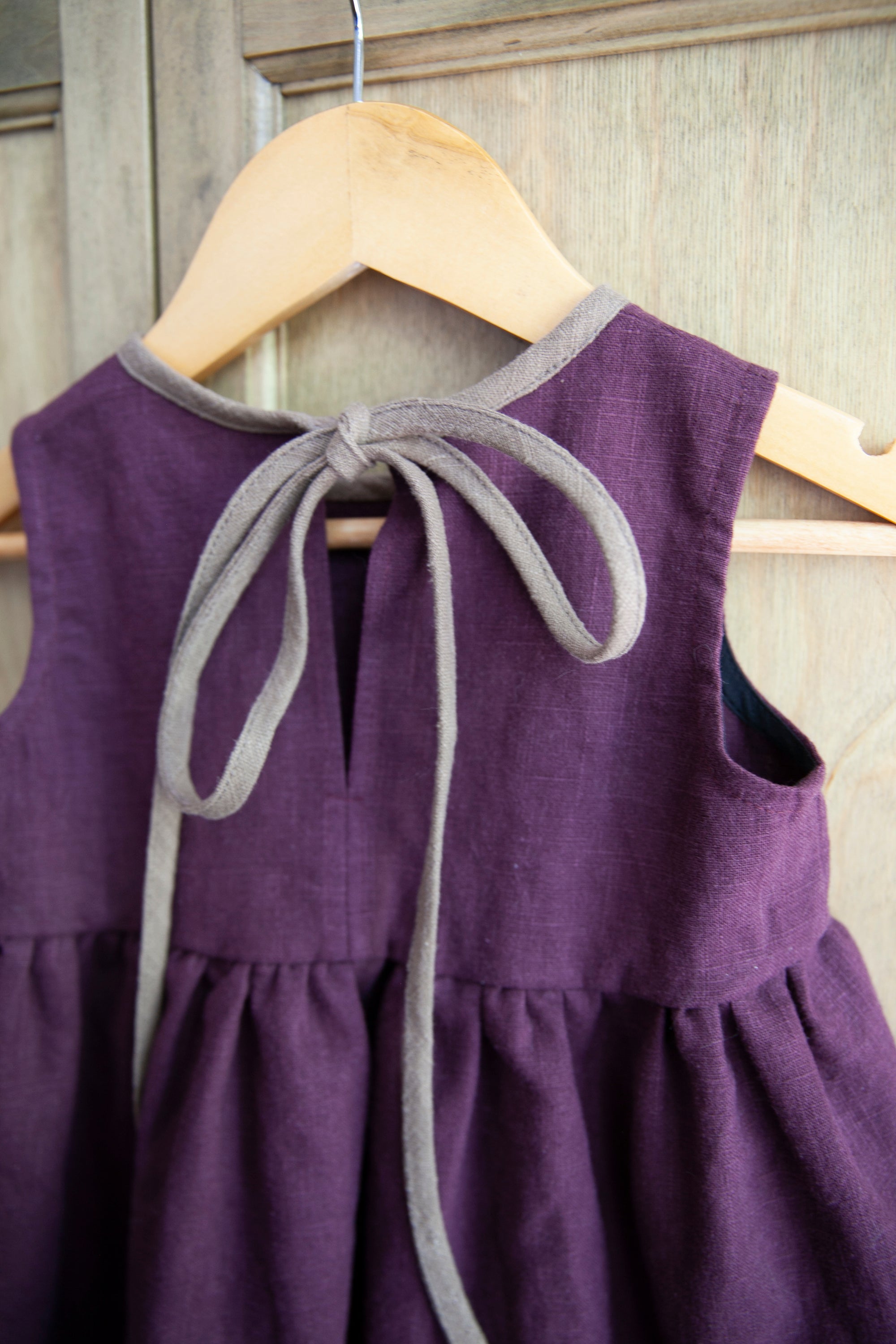 Child's Dress - Plum (approx age 3)